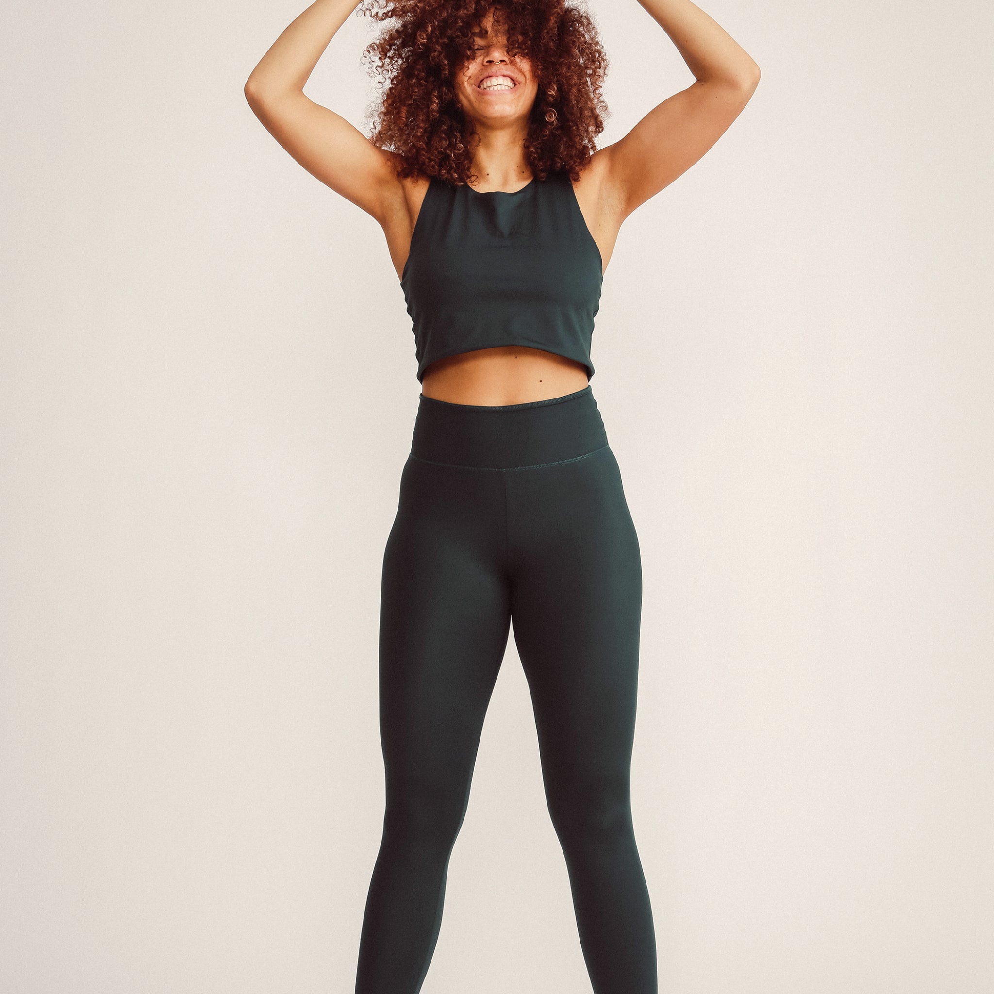 Jutelaune Yoga Leggings Petrol