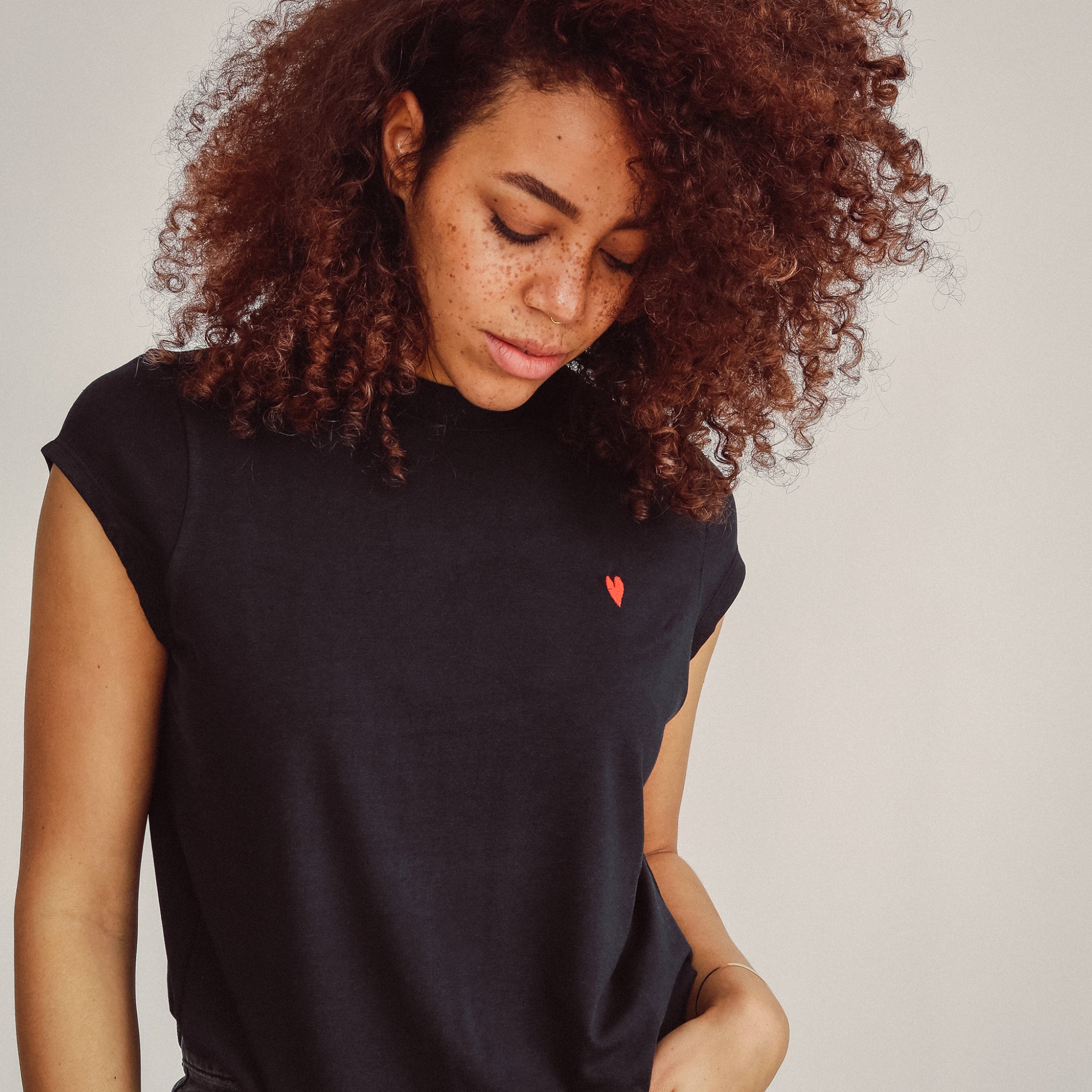 Jutelaune T-Shirt "Heart" Black