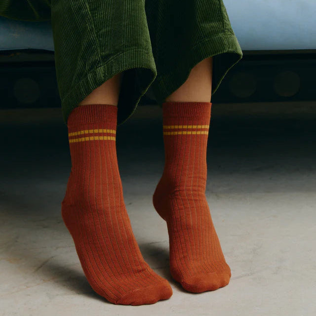 Jutelaune Socken "Stripe" Onesize Teal