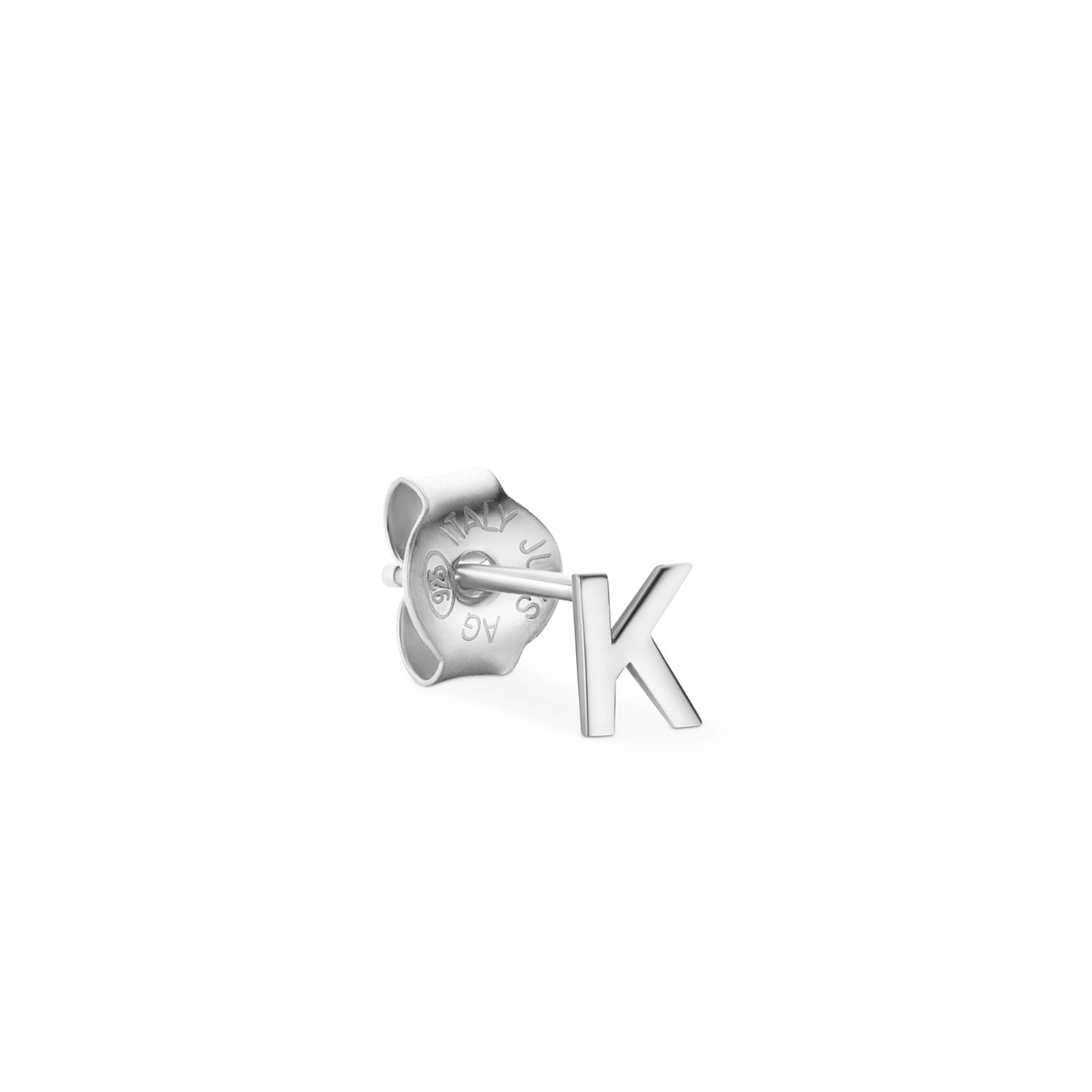 Jukserei Ohrstecker "LETTER" Silber K