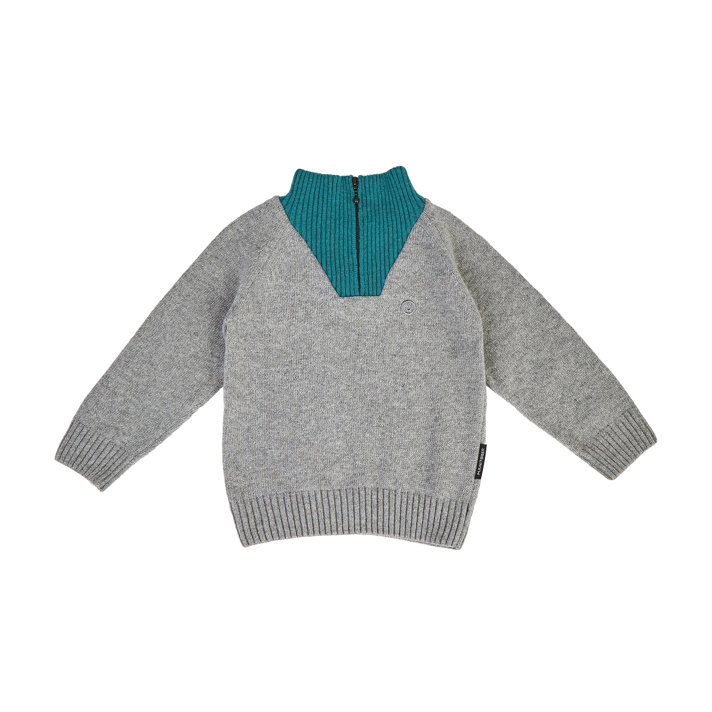 Manitober Kinder Strick Troyer 158 Gray