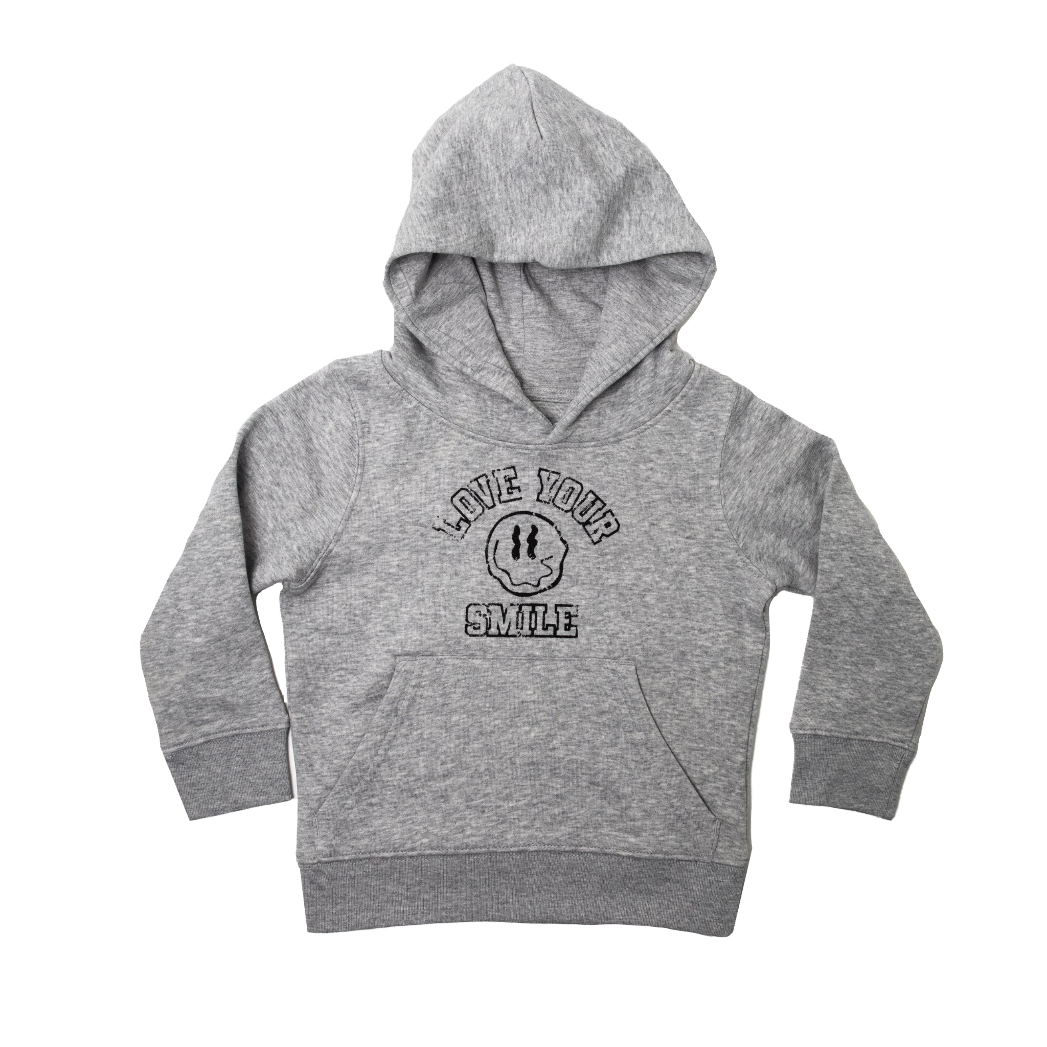 hey soho Kids Hoodie "LOVE YOUR SMILE" 98 104 (3-4 Jahre) Weiß