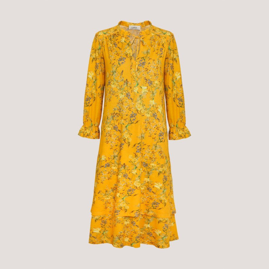 Lana natural wear Damen Kleid "Rikka" Melon Light