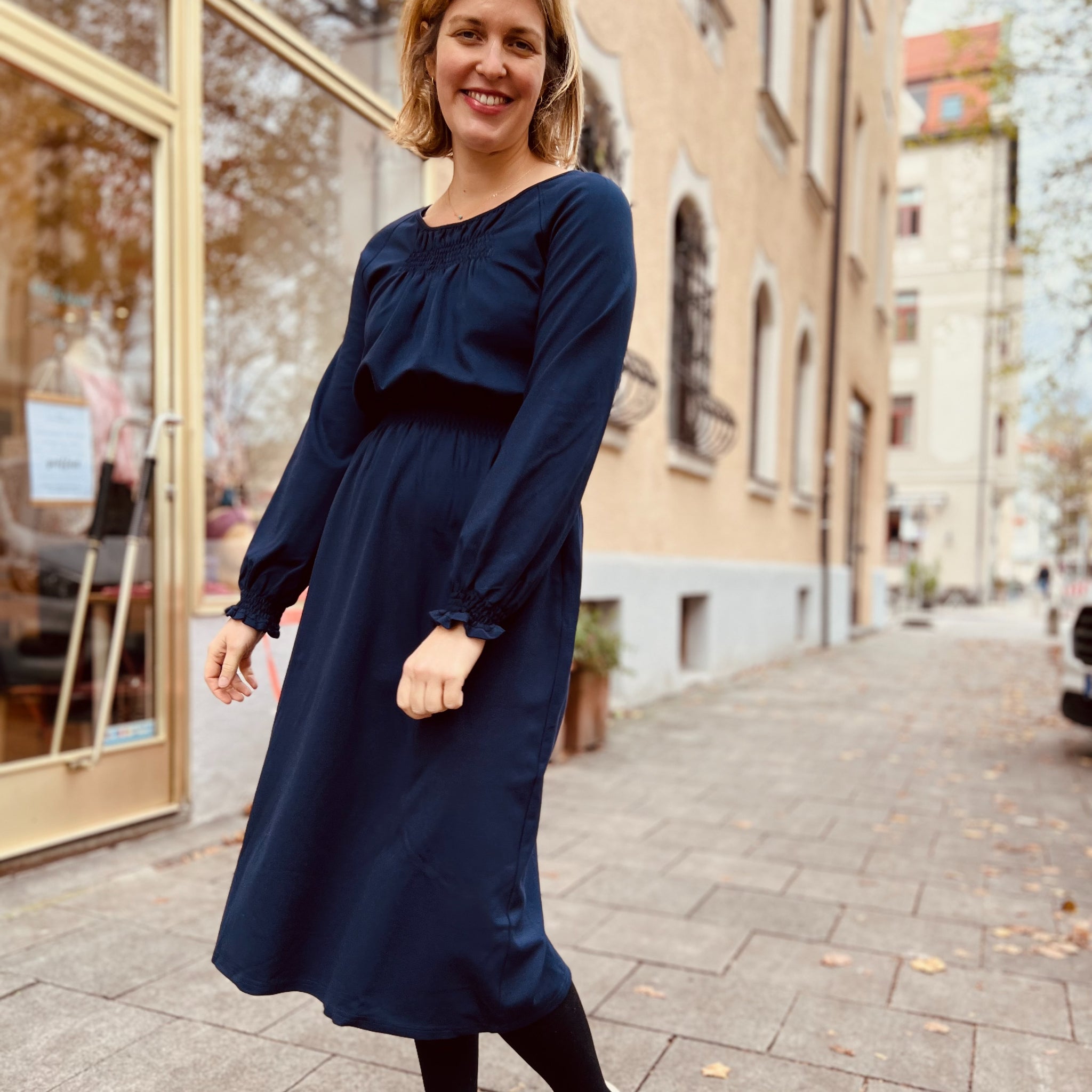 ME&MAY Kleid "Effie" Deep Sea