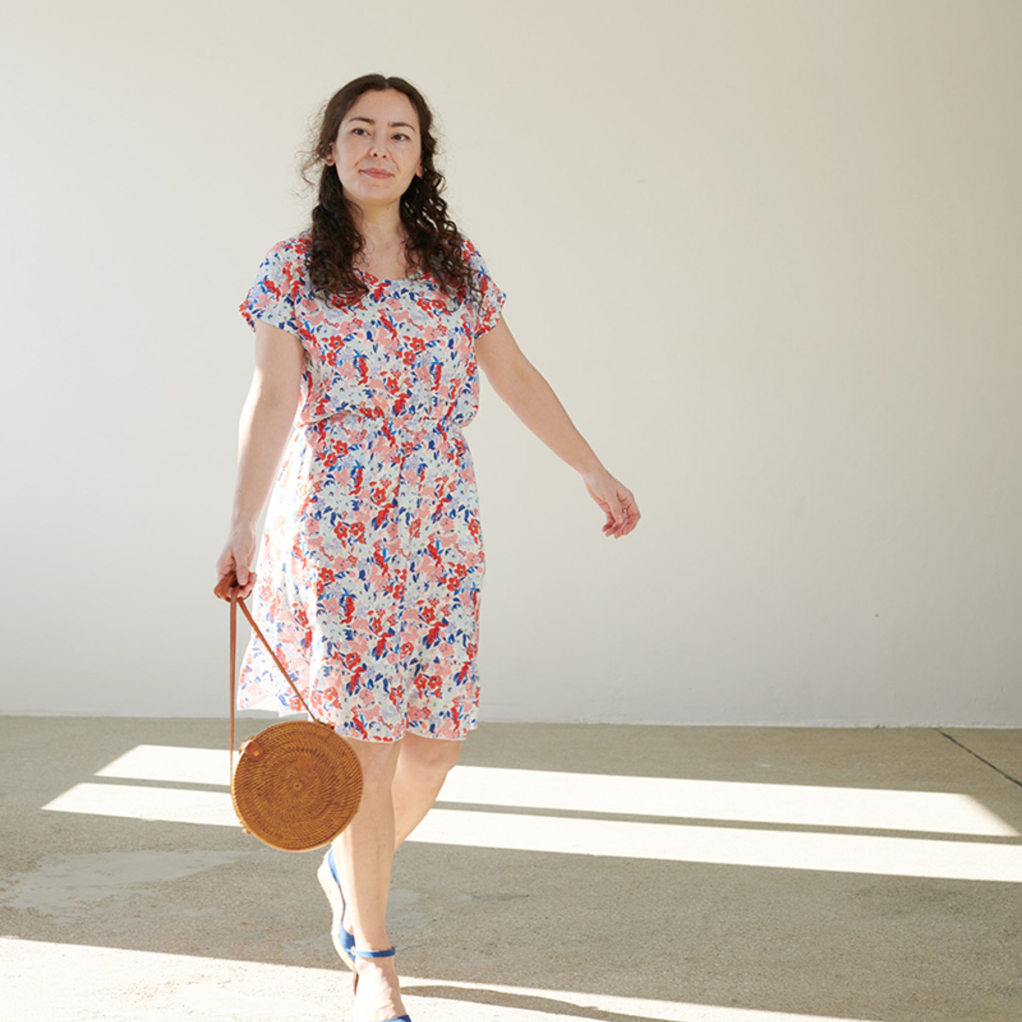 ME&MAY Sommerkleid "Mandeville" Blue