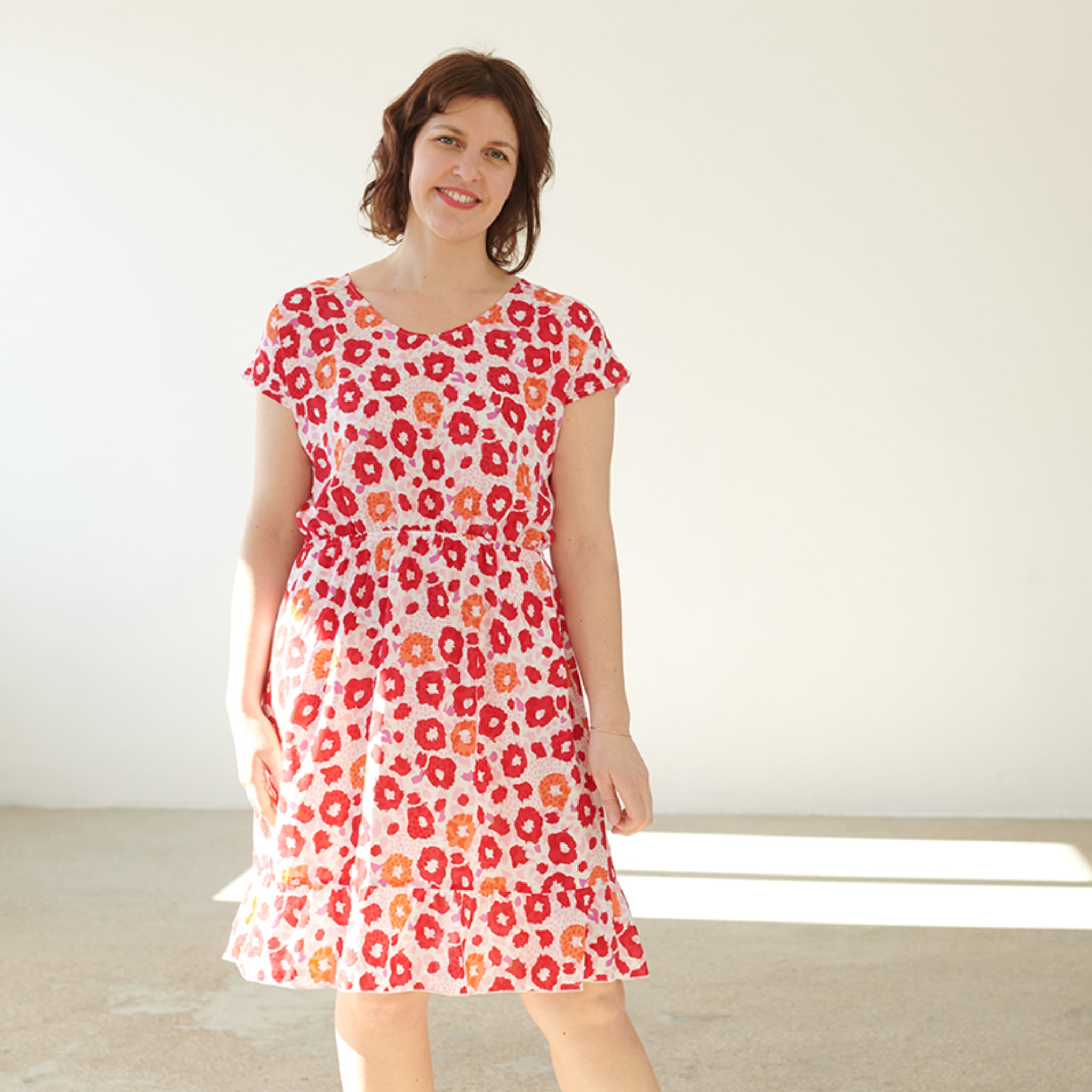 ME&MAY Sommerkleid "Mandeville" Pink Bright