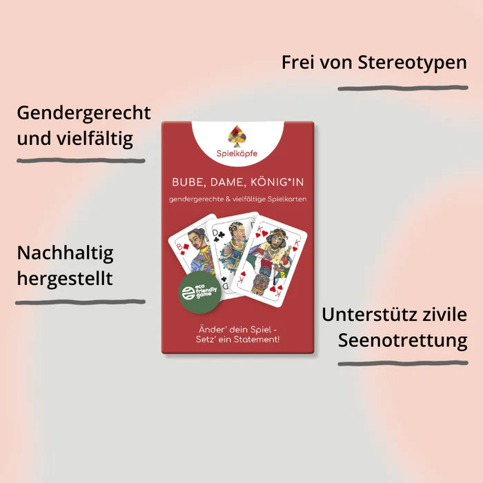 Spielköpfe "Das komplette Deck"