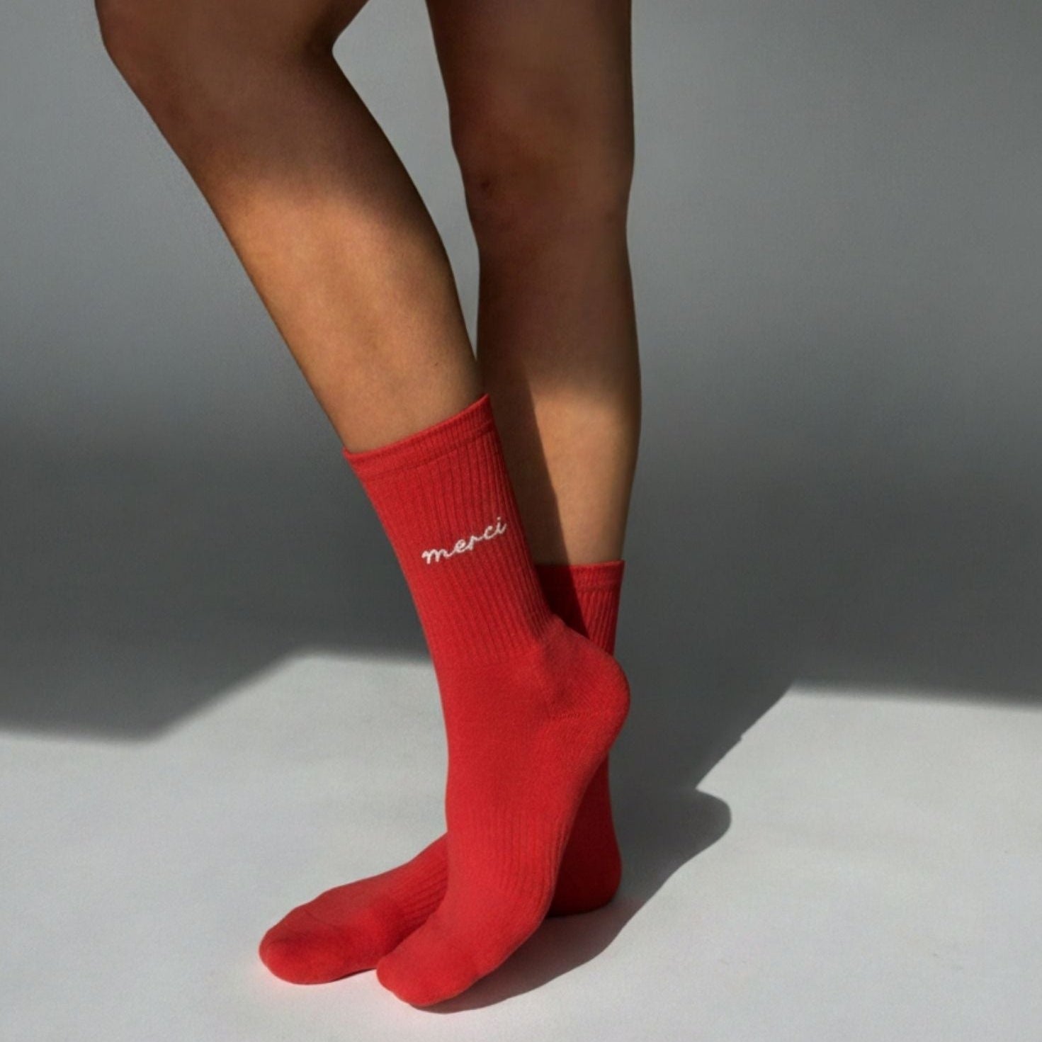 No Bad Days Club Tennissocken "MERCI"