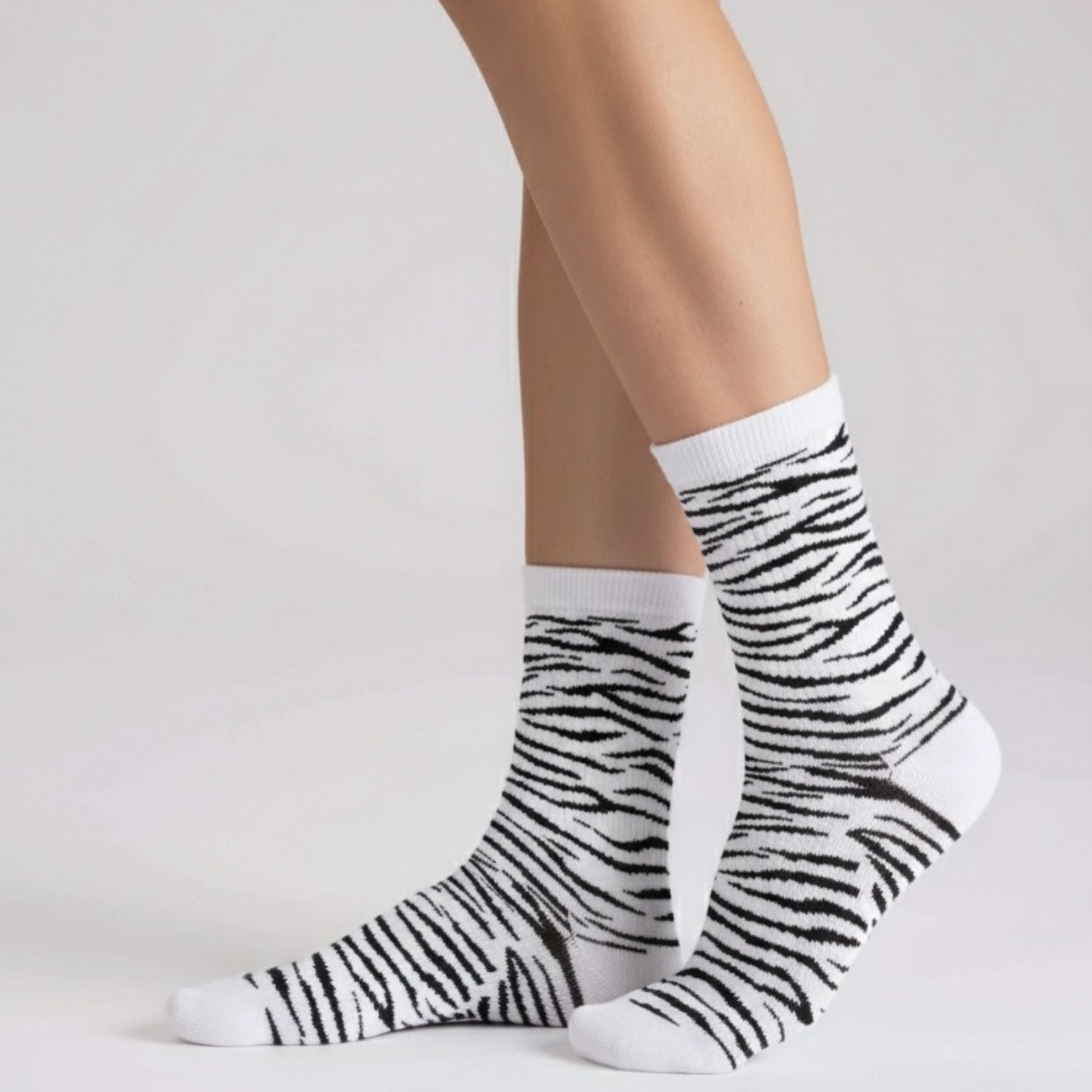 No Bad Days Club Tennissocken "ZEBRA"