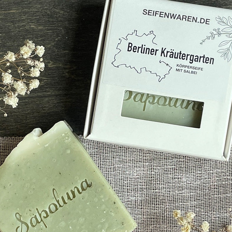 Sapoluna Seife "Berliner Kräutergarten"