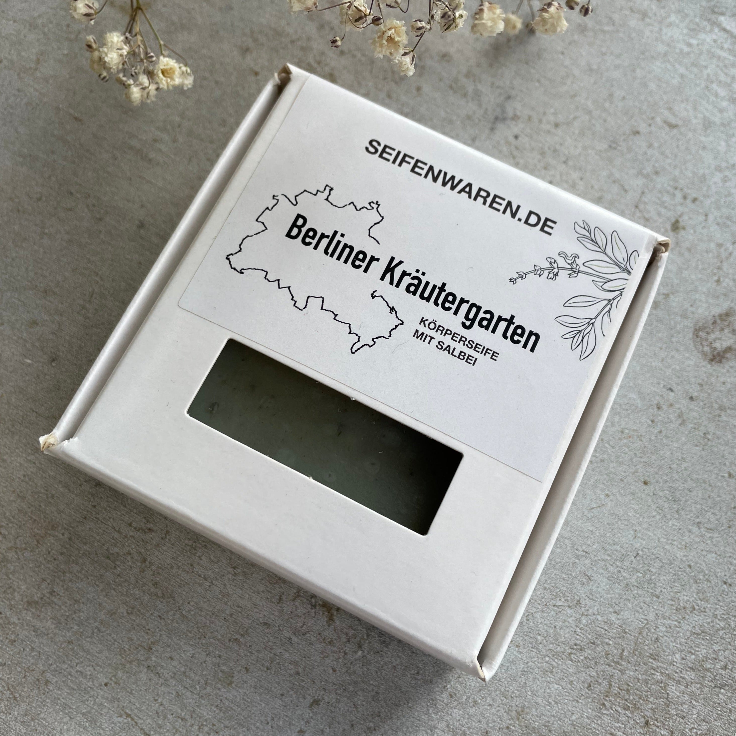 Sapoluna Seife "Berliner Kräutergarten"