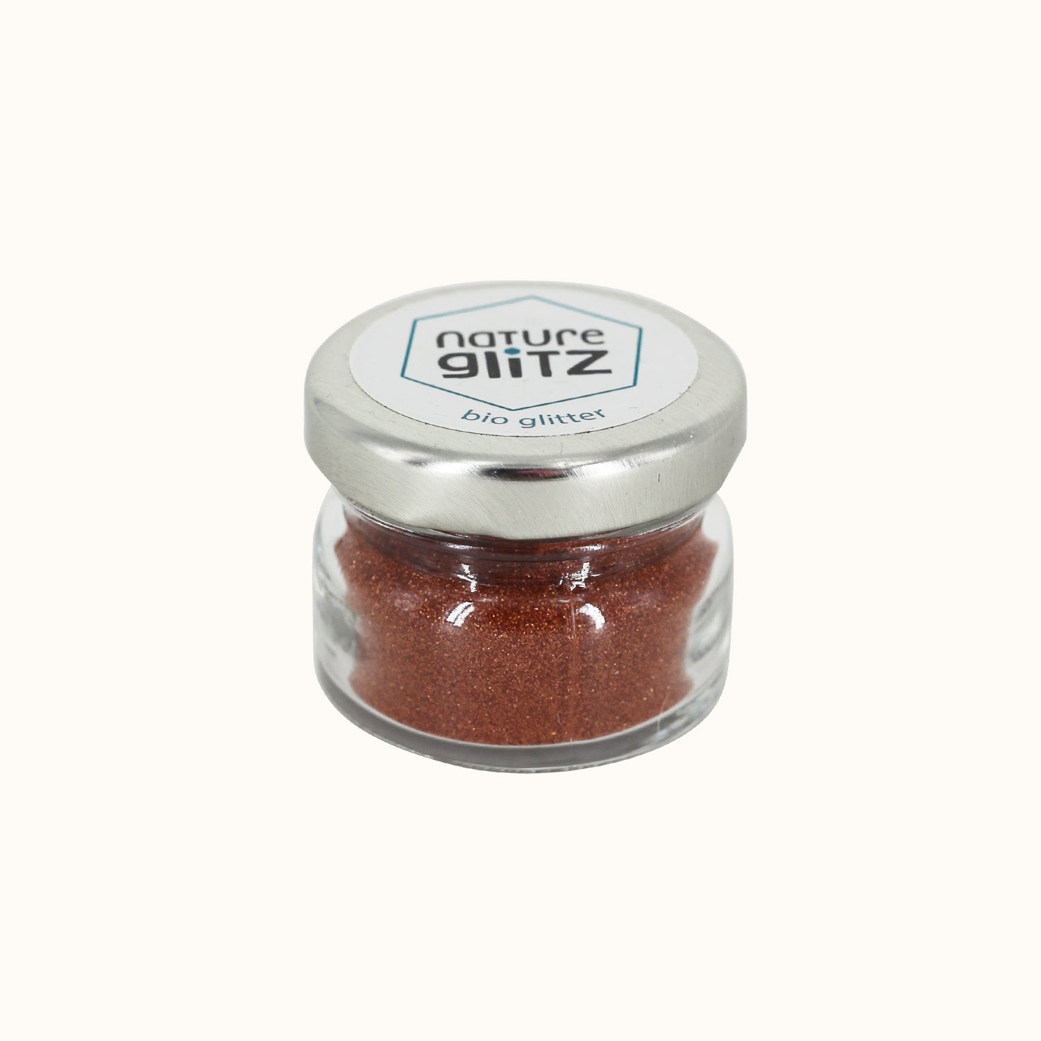 Naturalou Bio Glitzer von Nature Glitz Pure Kupfer fein