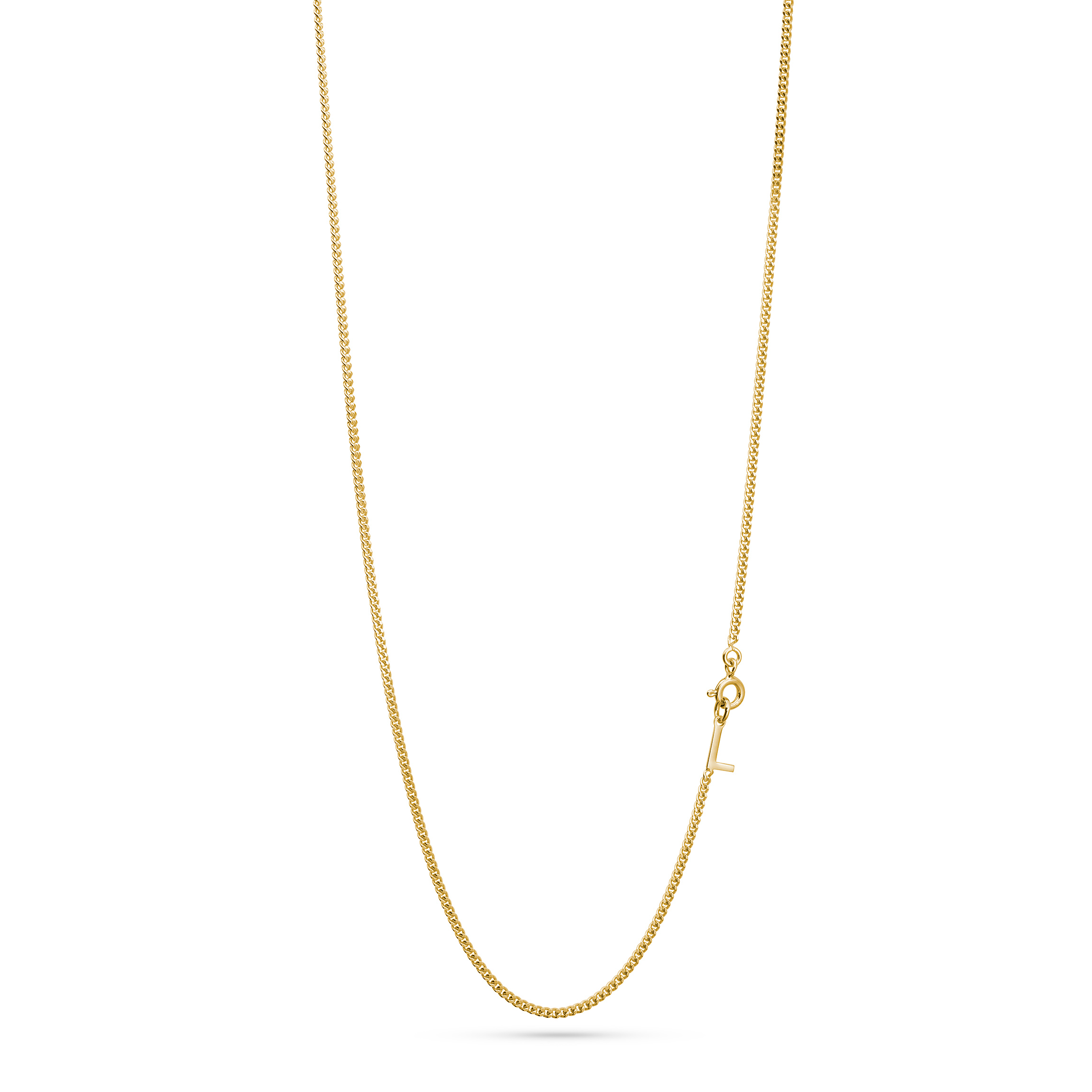 Jukserei Halskette "LETTER" Gold L