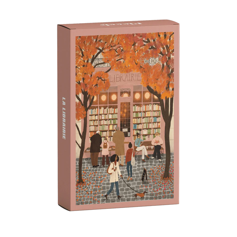 Piecely Mini Puzzle 99 Teile La Librairie 10 x 14 cm