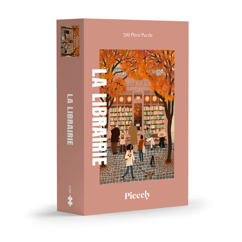 Piecely Puzzle 500 Teile La Librairie 34 x 48 cm