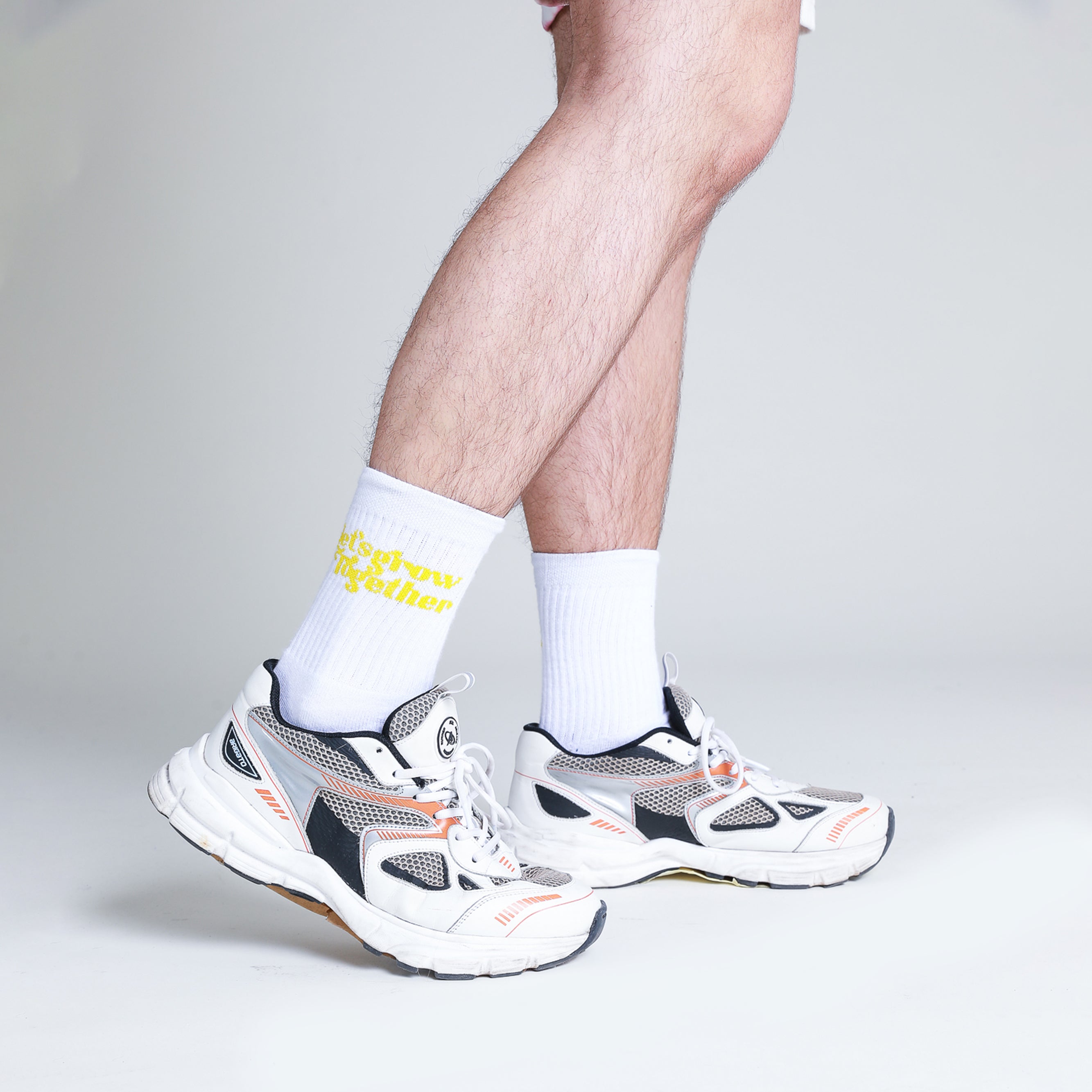 On Vacation Let's Grow Together Tennis Socken