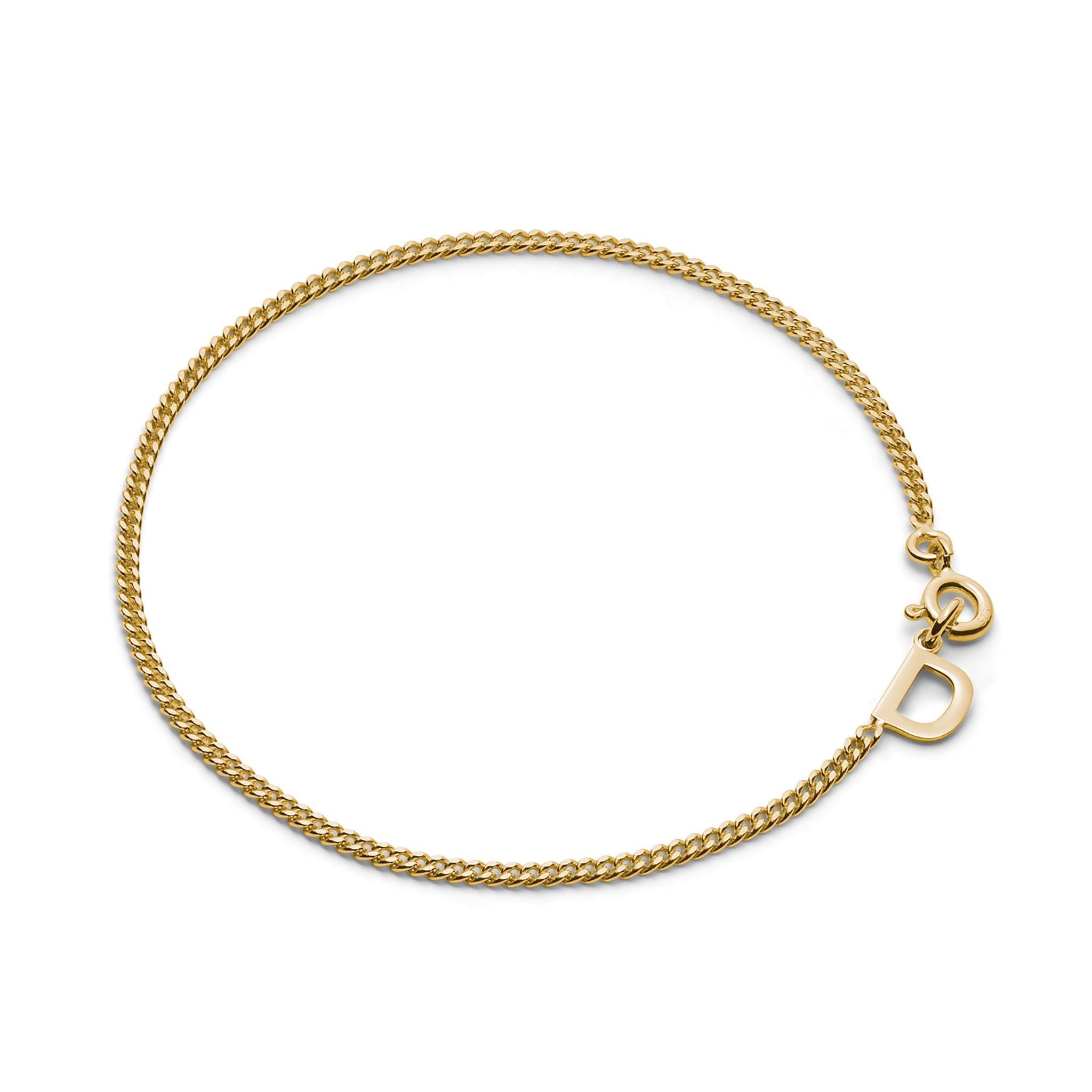 Jukserei Armband "LETTER" Gold D