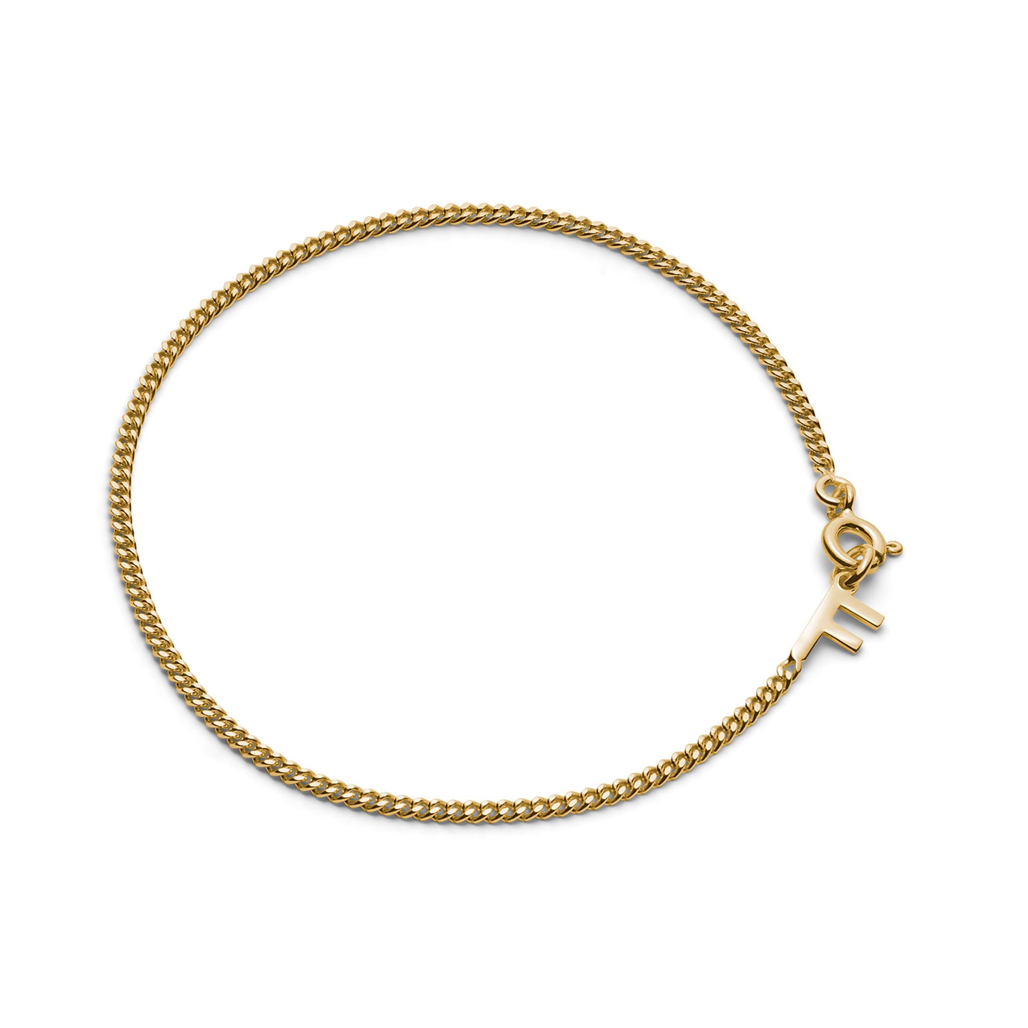Jukserei Armband "LETTER" Gold F