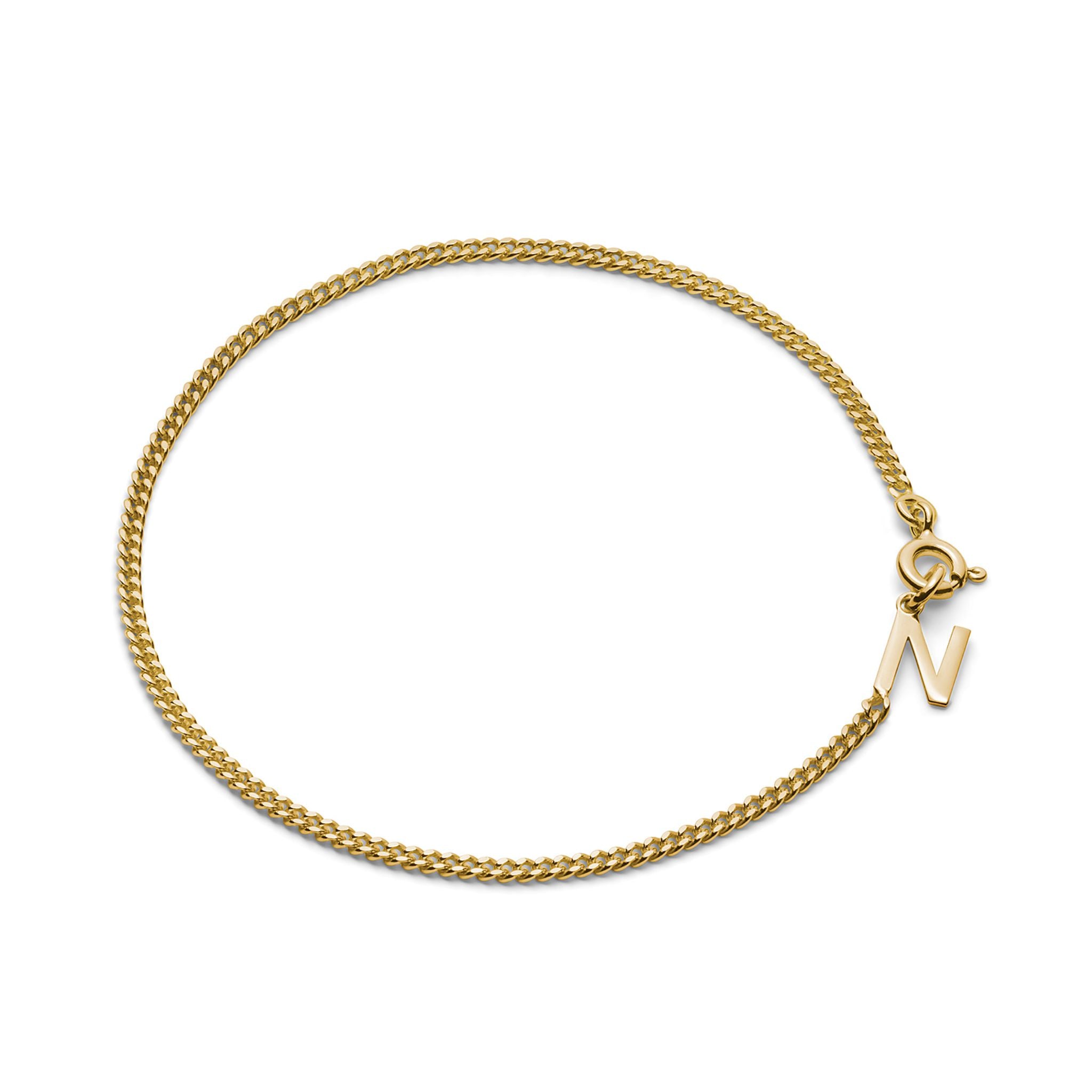 Jukserei Armband "LETTER" Gold N