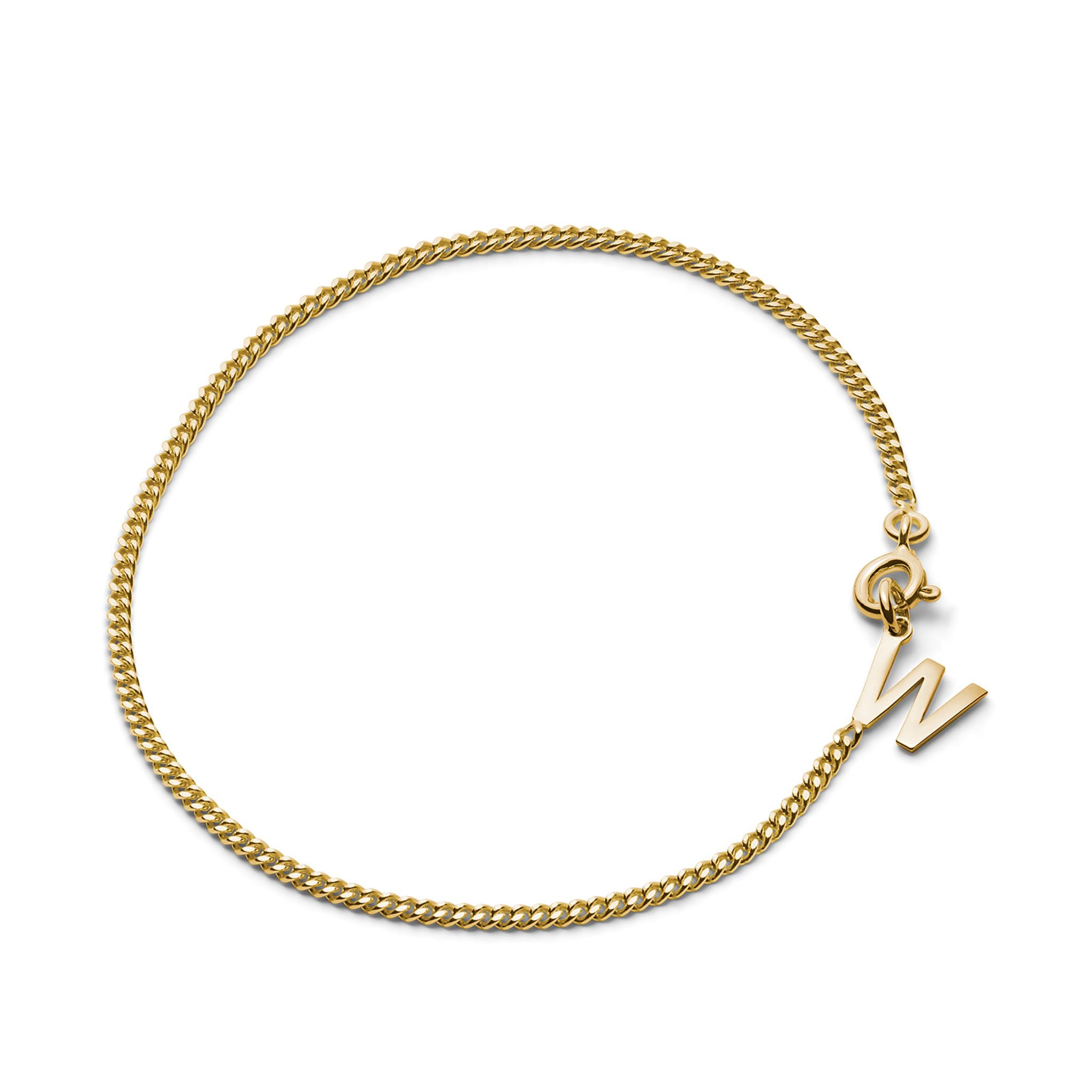 Jukserei Armband "LETTER" Gold W