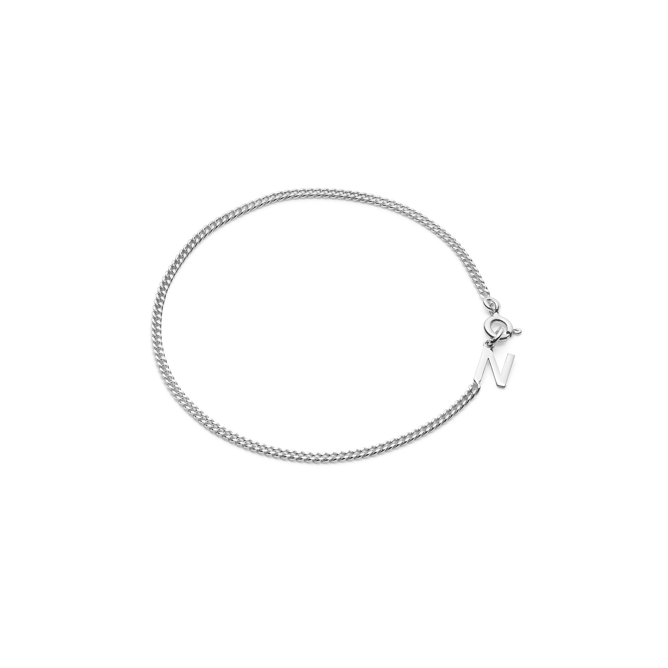 Jukserei Armband "LETTER" Silber N