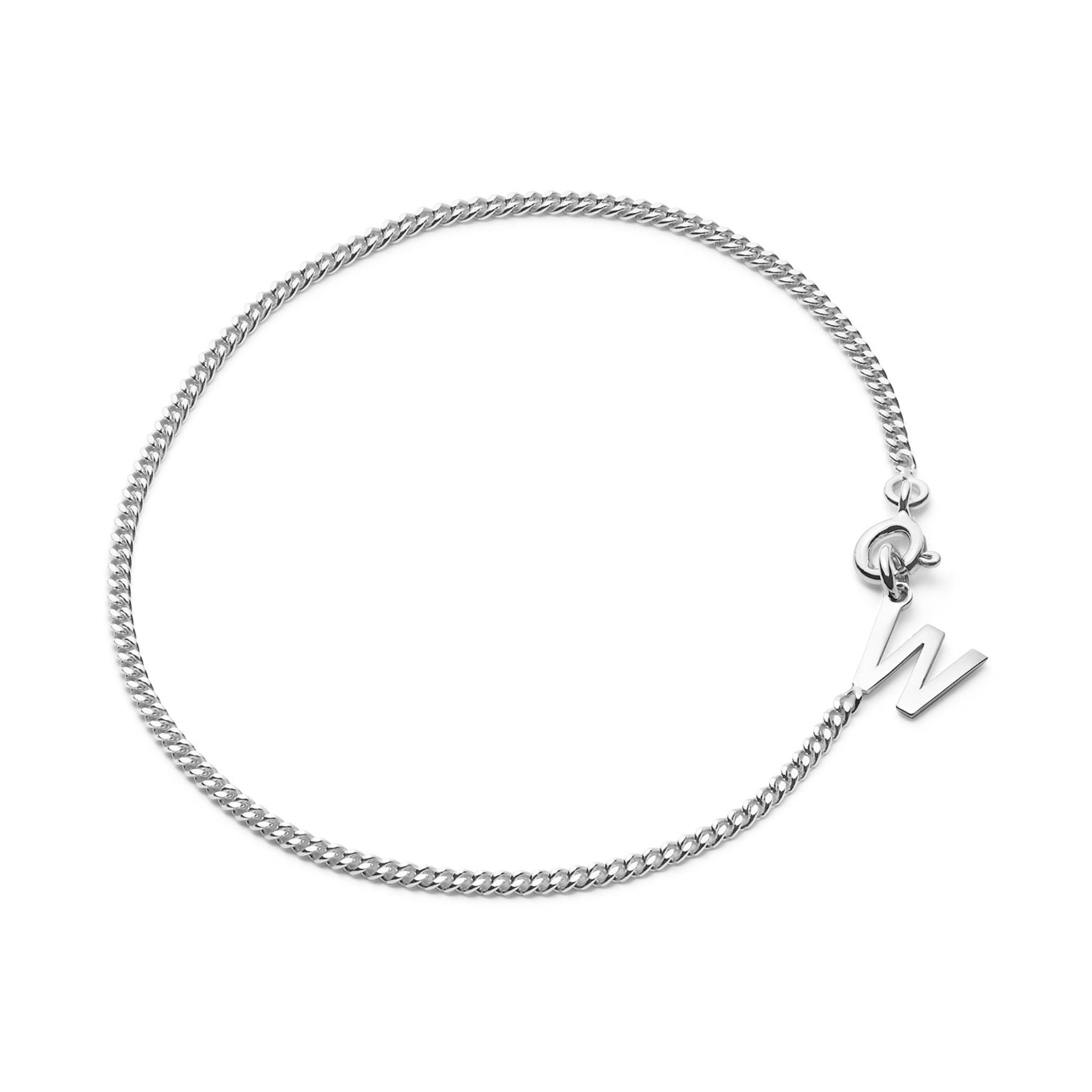 Jukserei Armband "LETTER" Silber W