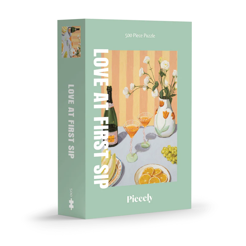 Piecely Puzzle 500 Teile Love At First Sip 34 x 48 cm