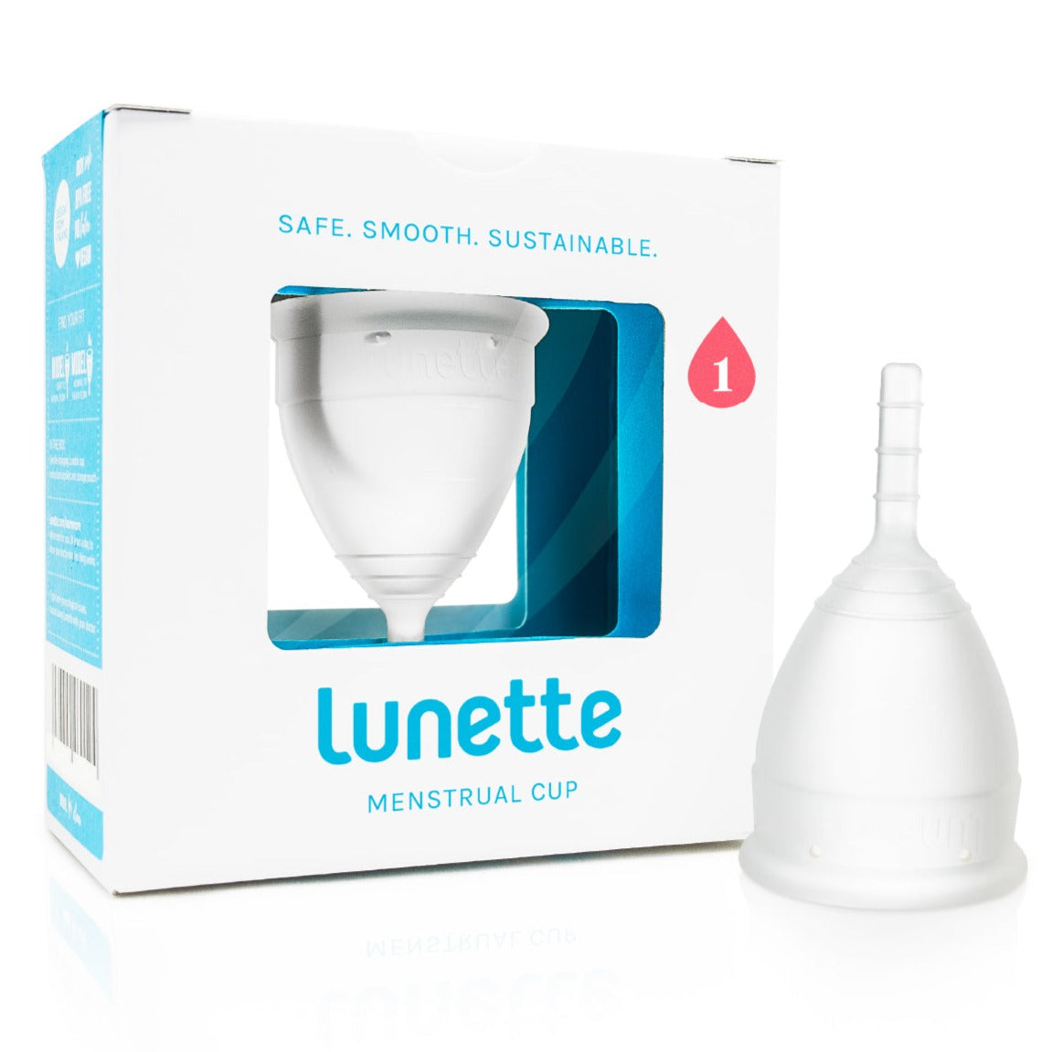 Lunette Menstruationstasse Modell 1 Klar