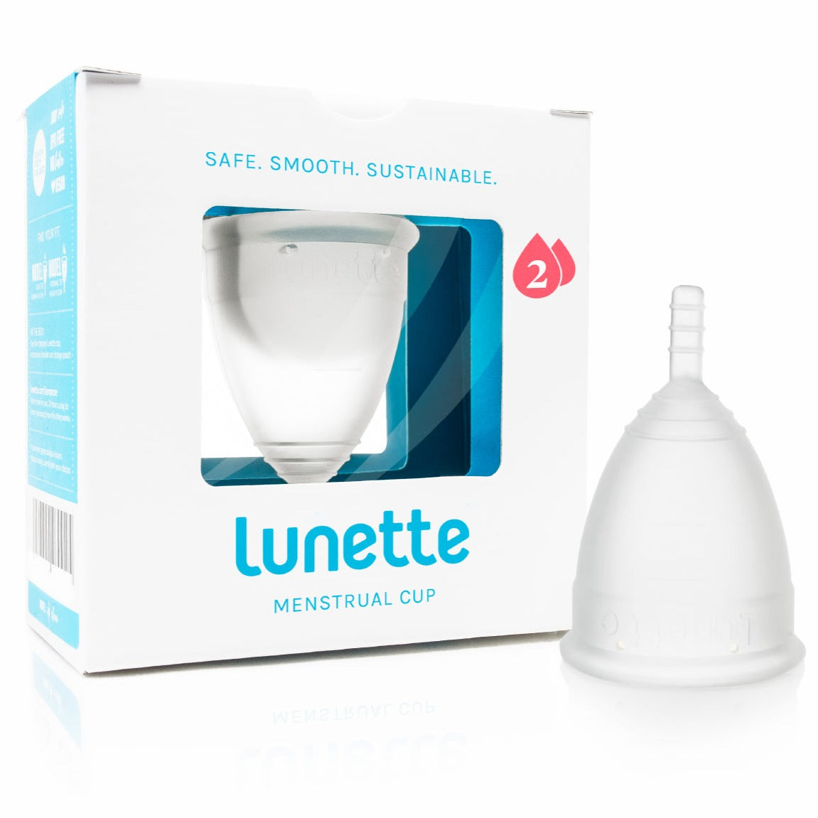 Lunette Menstruationstasse Modell 2 Klar