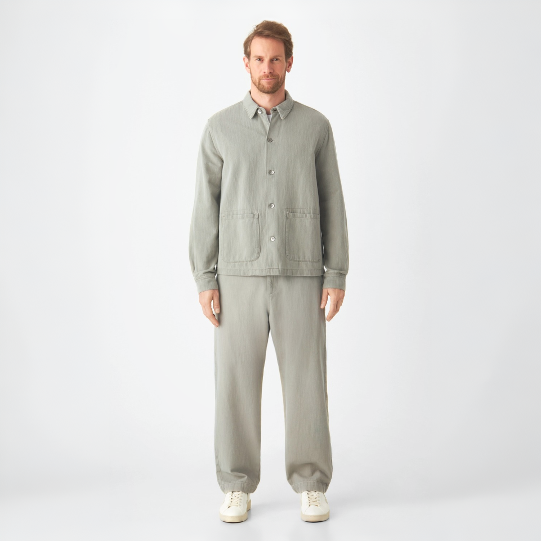 DAWN Denim Männer Jacke "SORRY" Rock Olive