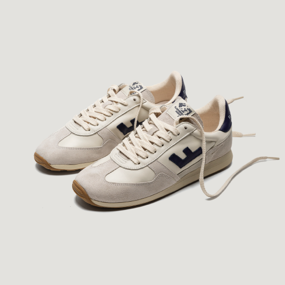 Flamingo's Life Unisex Sneaker "Marathon Club" Gesso Navy
