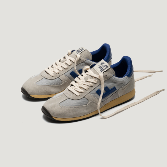Flamingo's Life Unisex Sneaker "Marathon Club" Gray Blue
