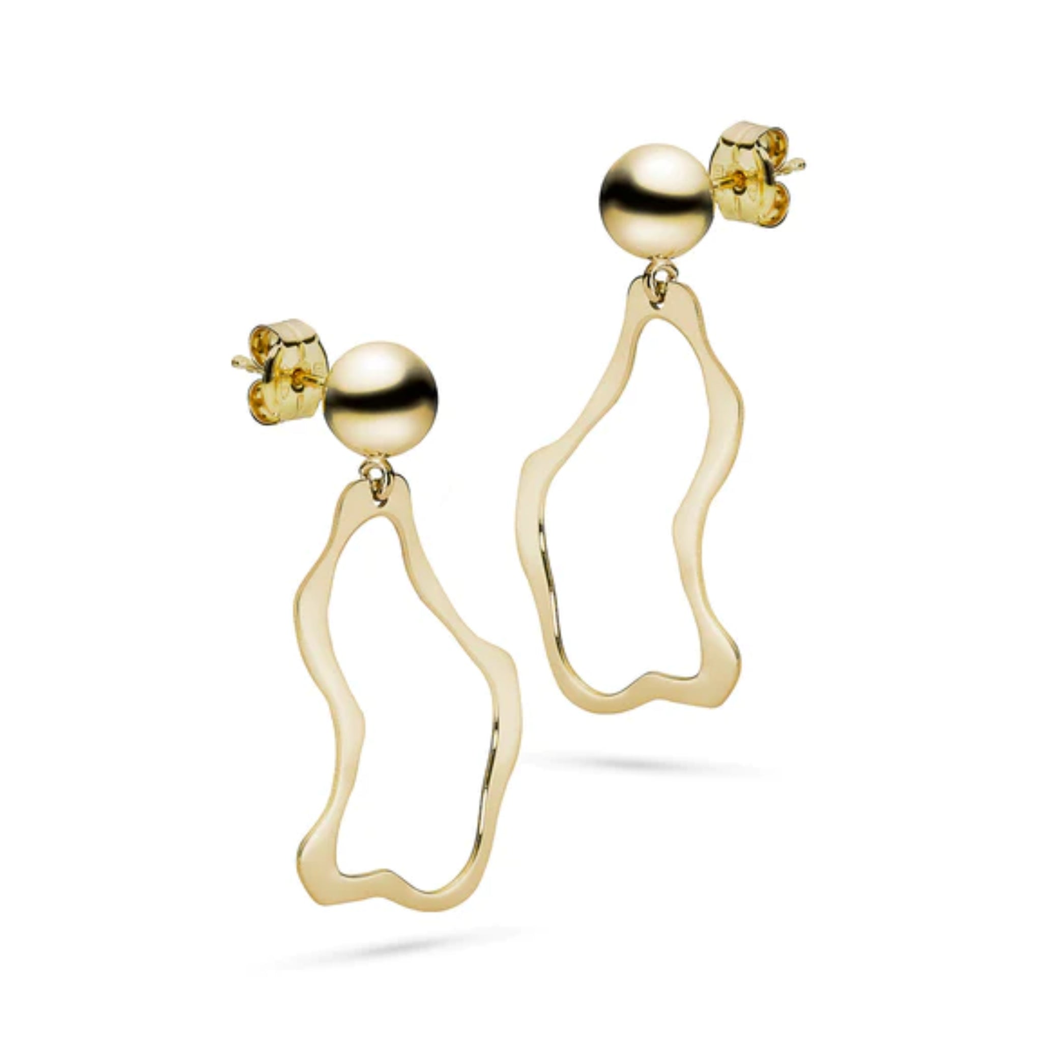 Jukserei Ohrringe "MOULES" Gold