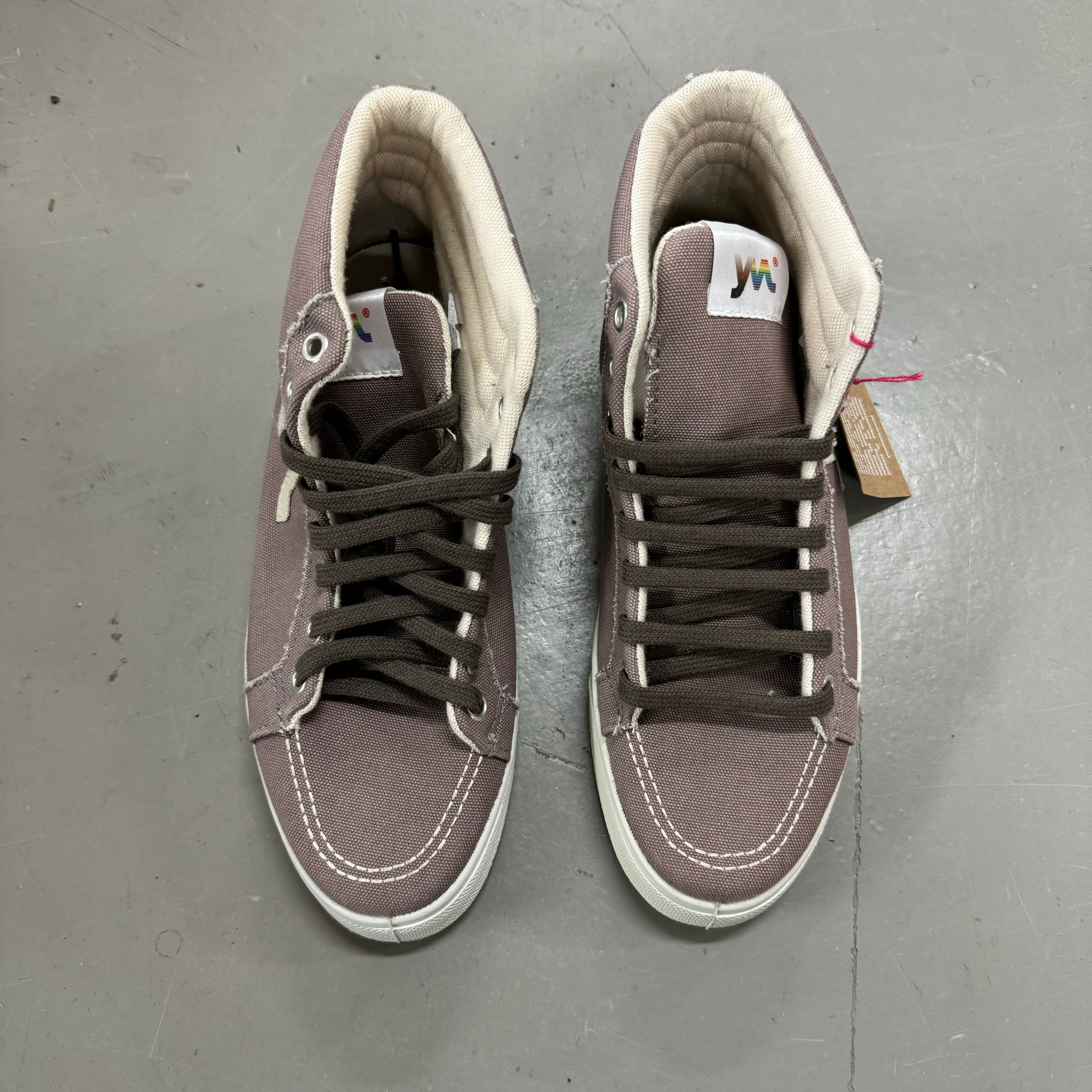Youmans Unisex Canvas Sneaker "Manatee" Dunkelgrau