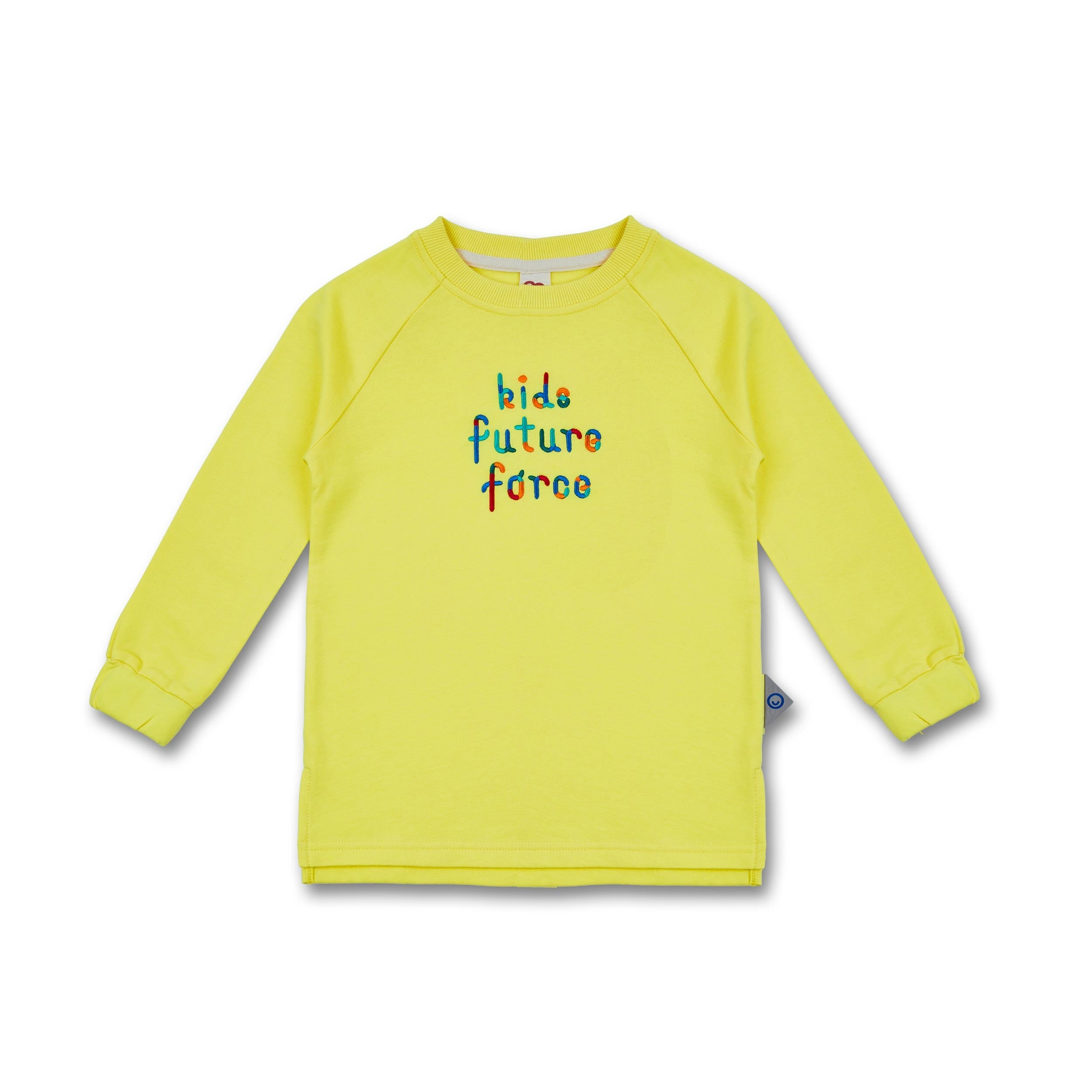 Manitober Kinder Sweat Kleid "KFF" Yellow