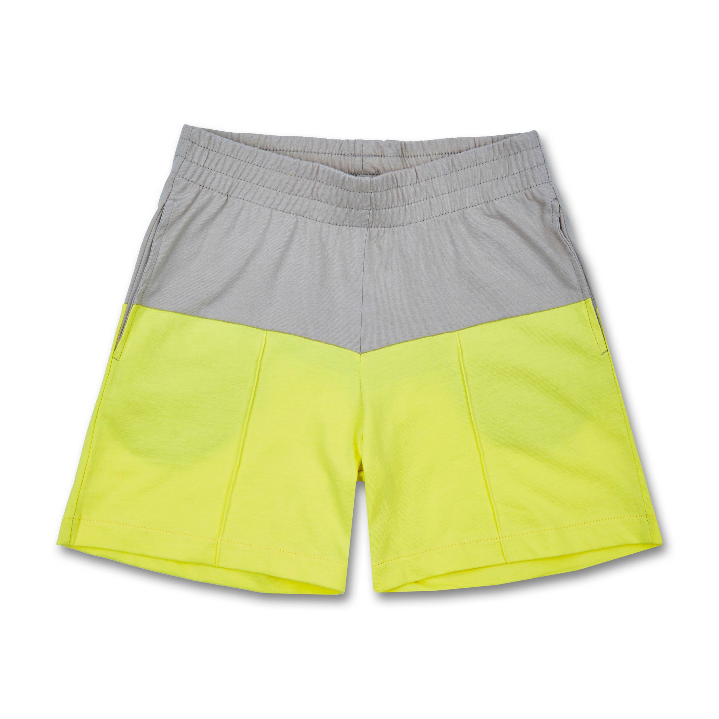 Manitober Kinder Jersey Shorts 98 104 Gray Yellow