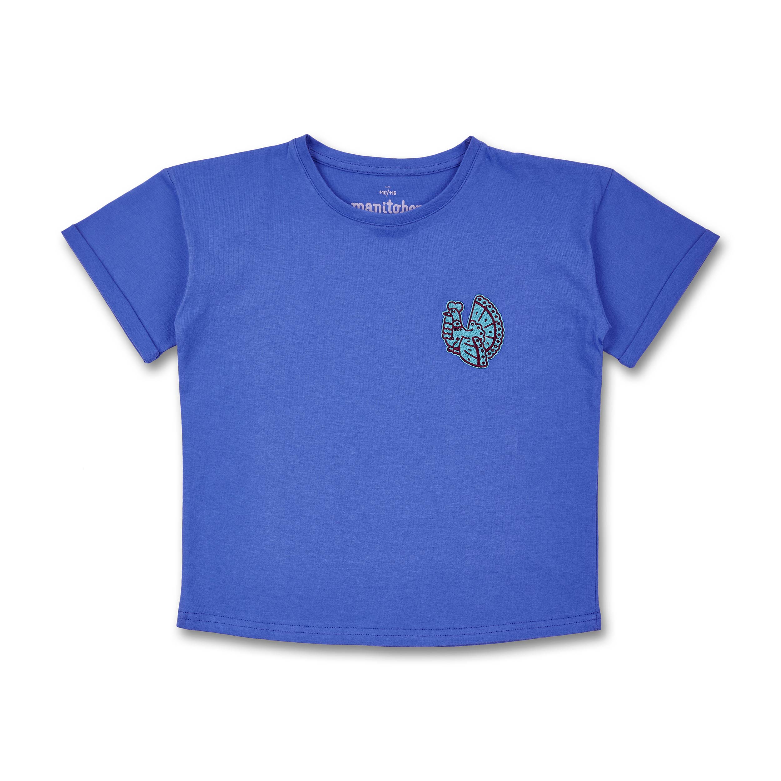 Manitober Kinder T-Shirt "Animals" Blue