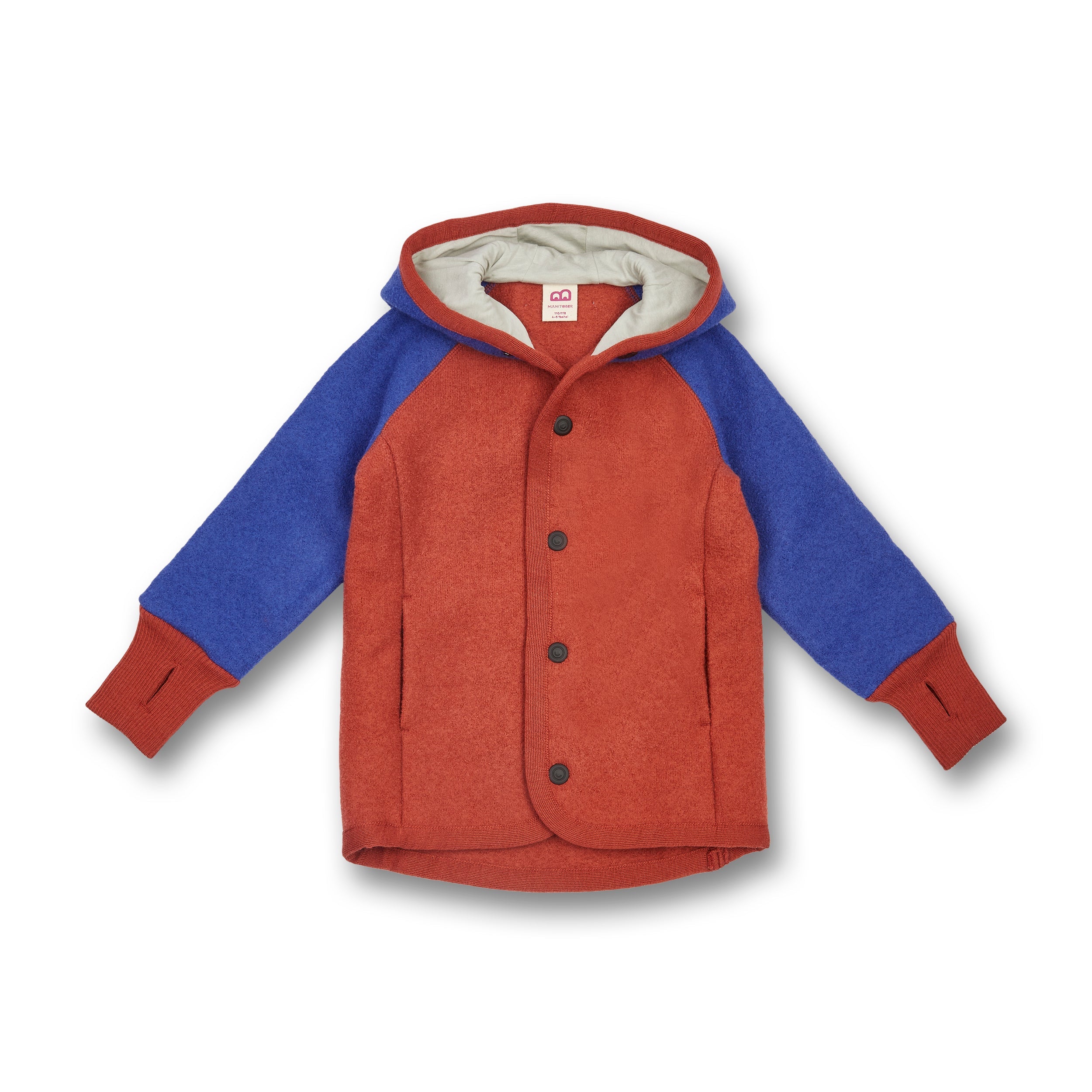 Manitober Kinder Walkjacke 86 92 Blue Rust