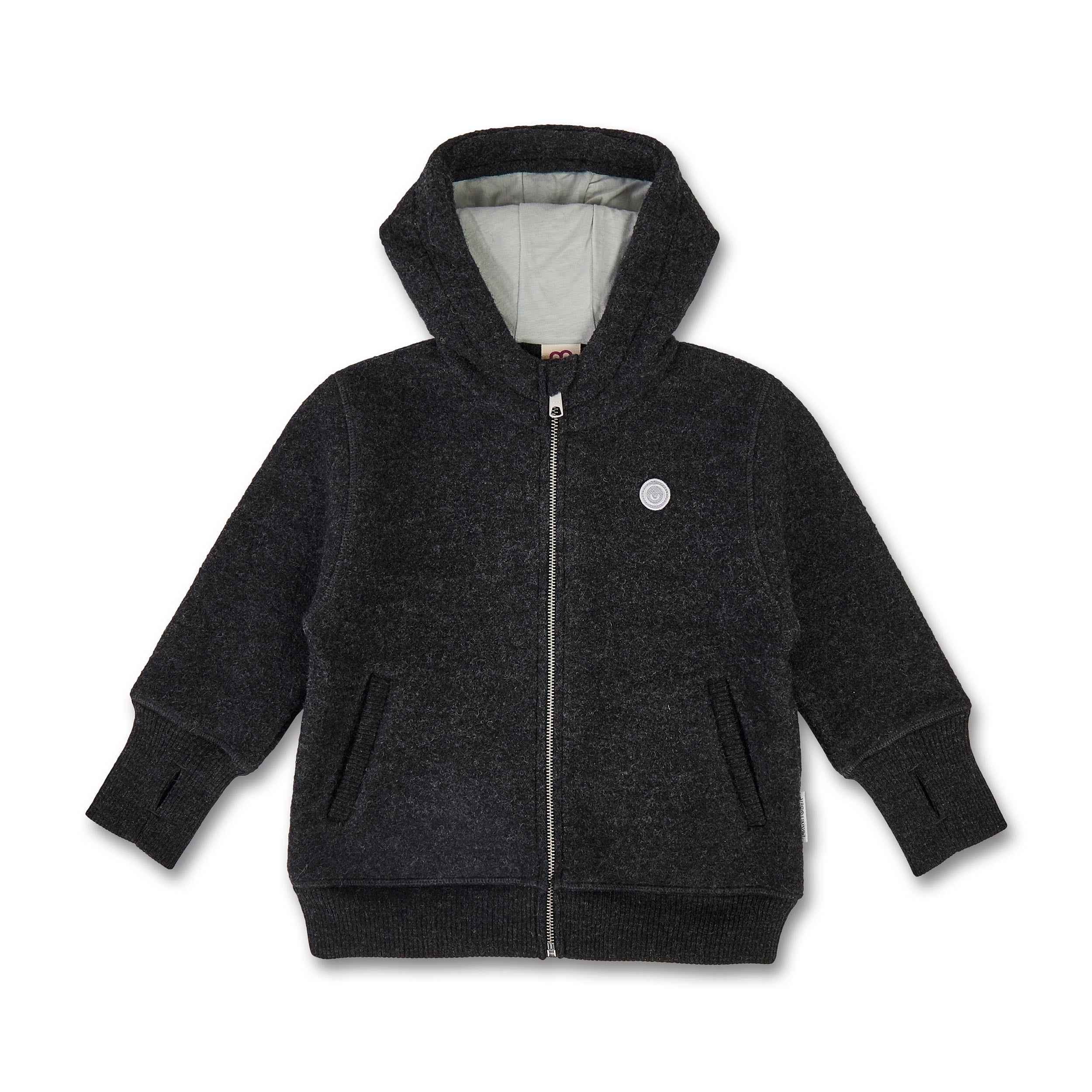 Manitober Kinder Zip Walkjacke Dark Gray