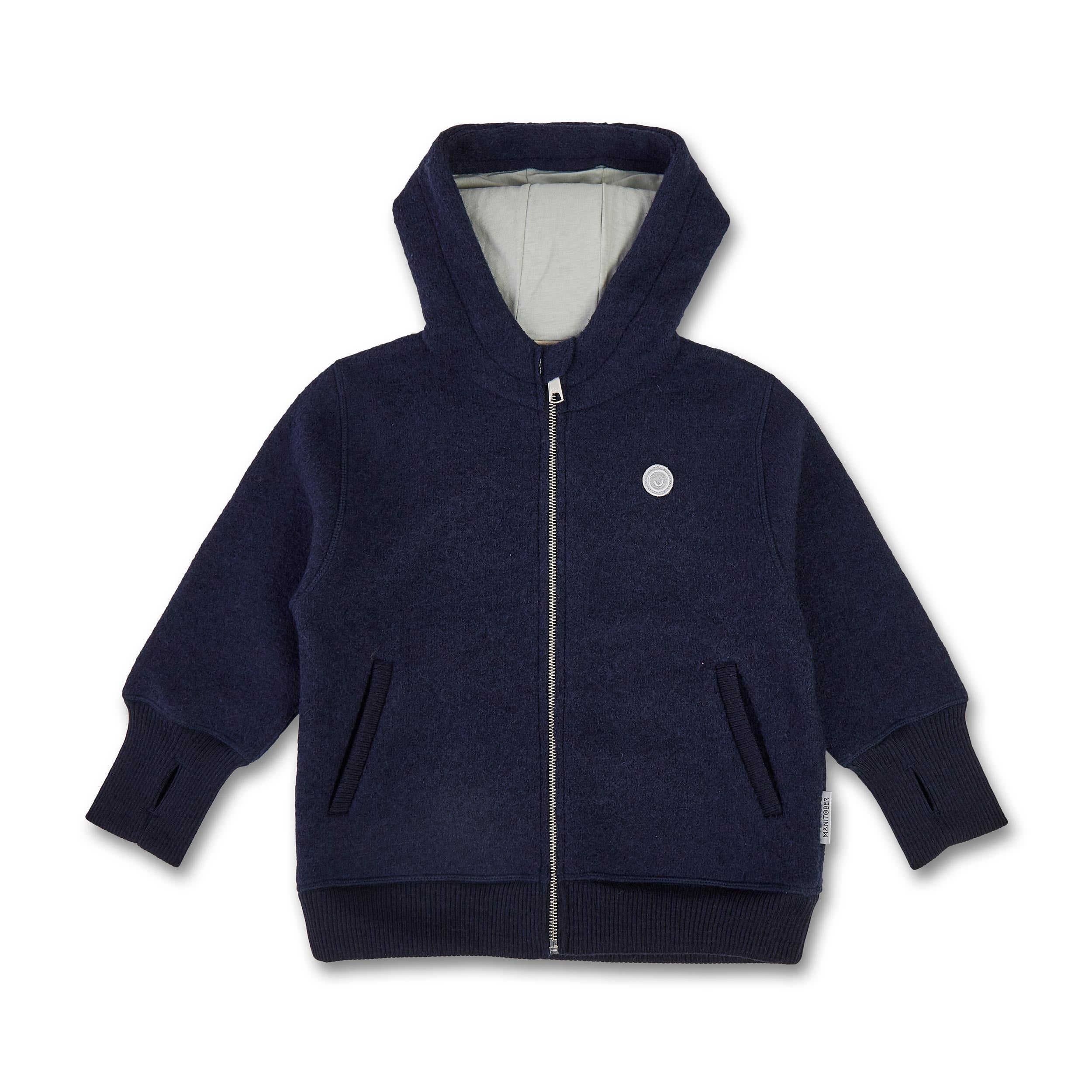 Manitober Kinder Zip Walkjacke Navy