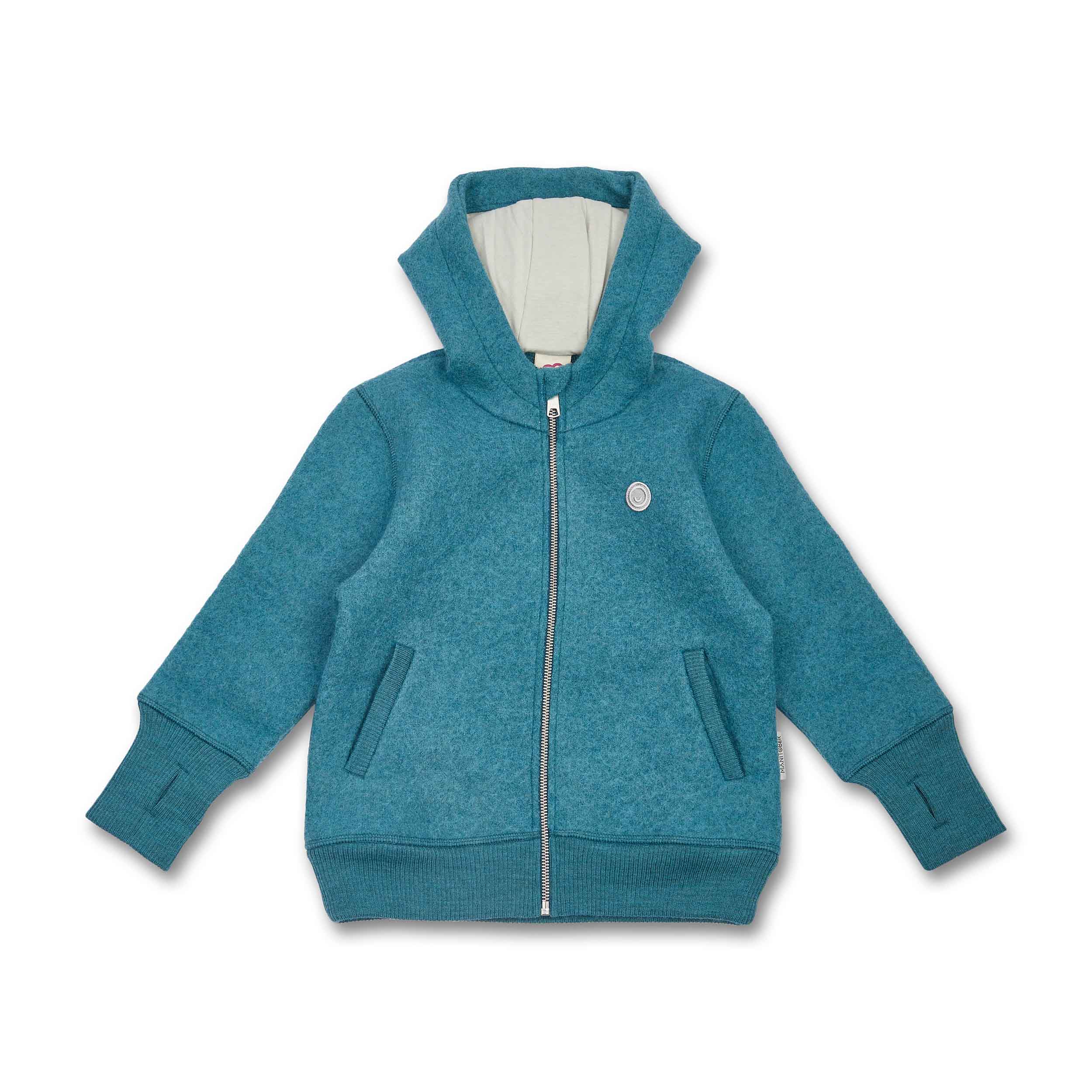 Manitober Kinder Zip Walkjacke Petrol