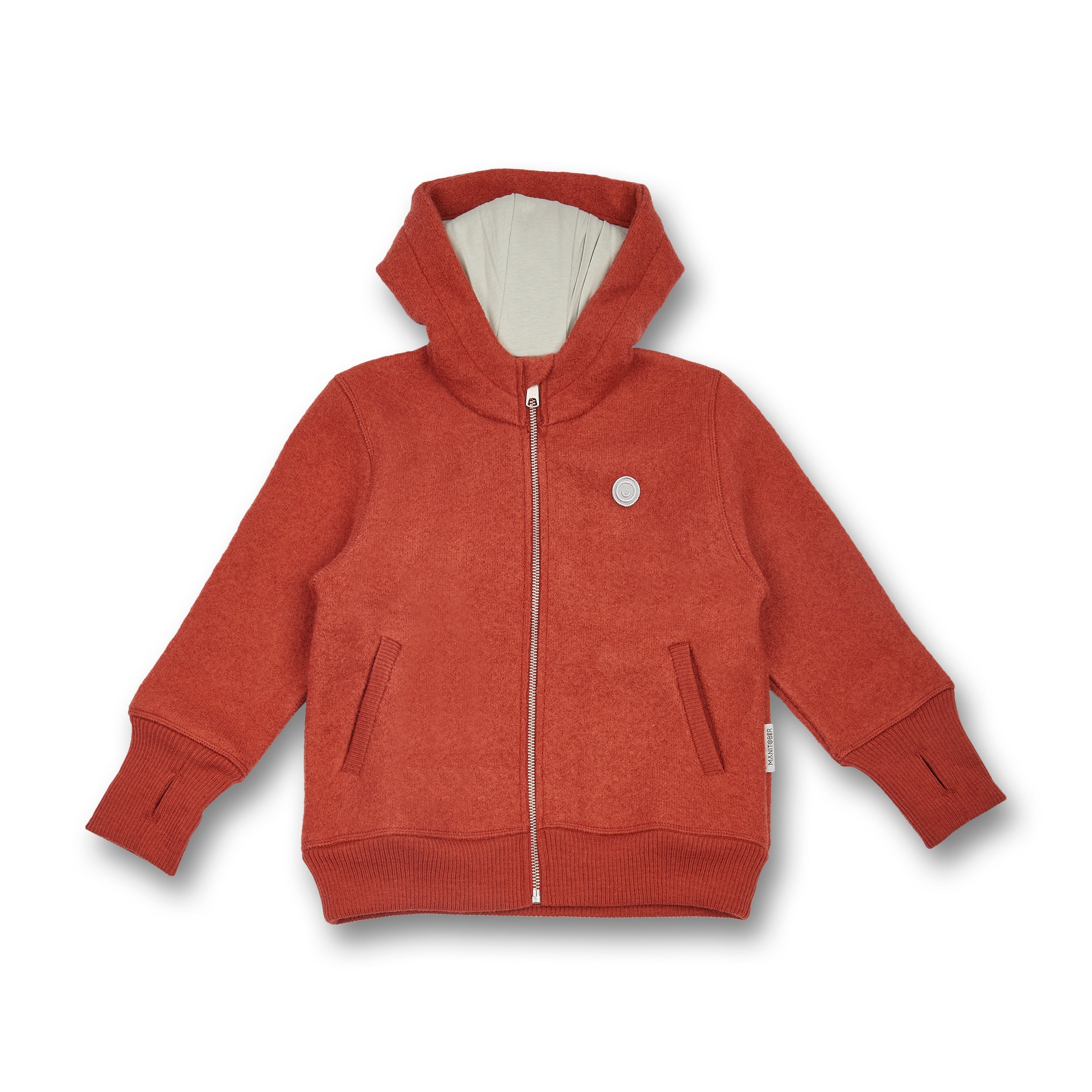 Manitober Kinder Zip Walkjacke Rust