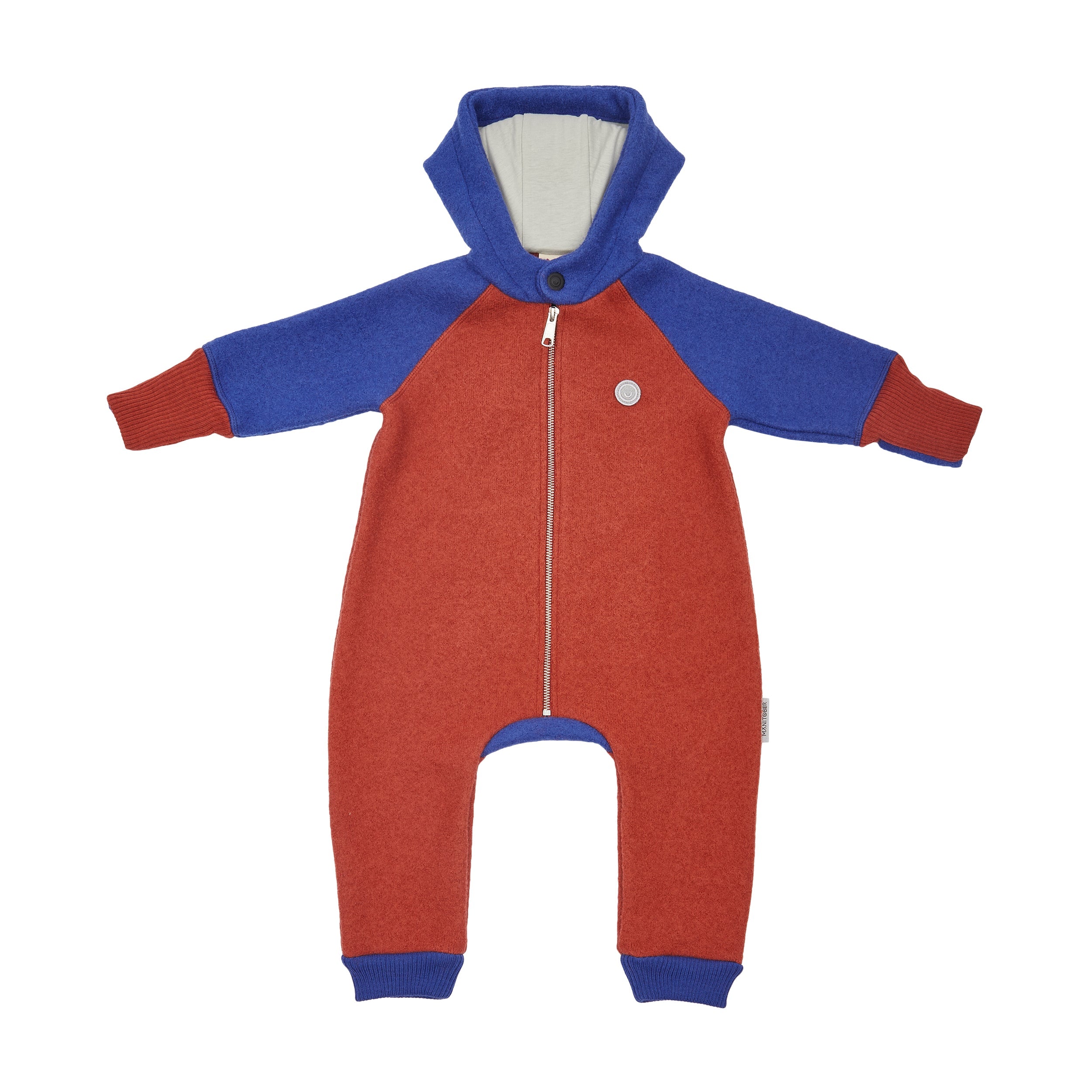 Manitober Kinder Walkoverall Blue Rust