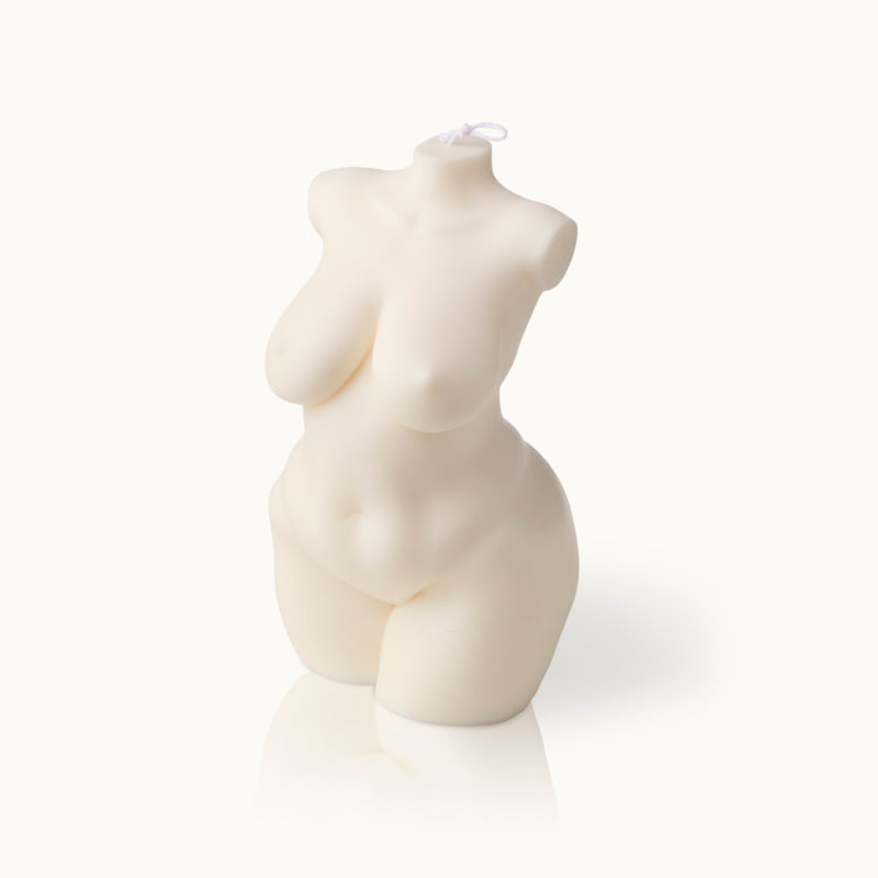 by Vivi Statementkerze "The Body" 22 cm Alex (White)