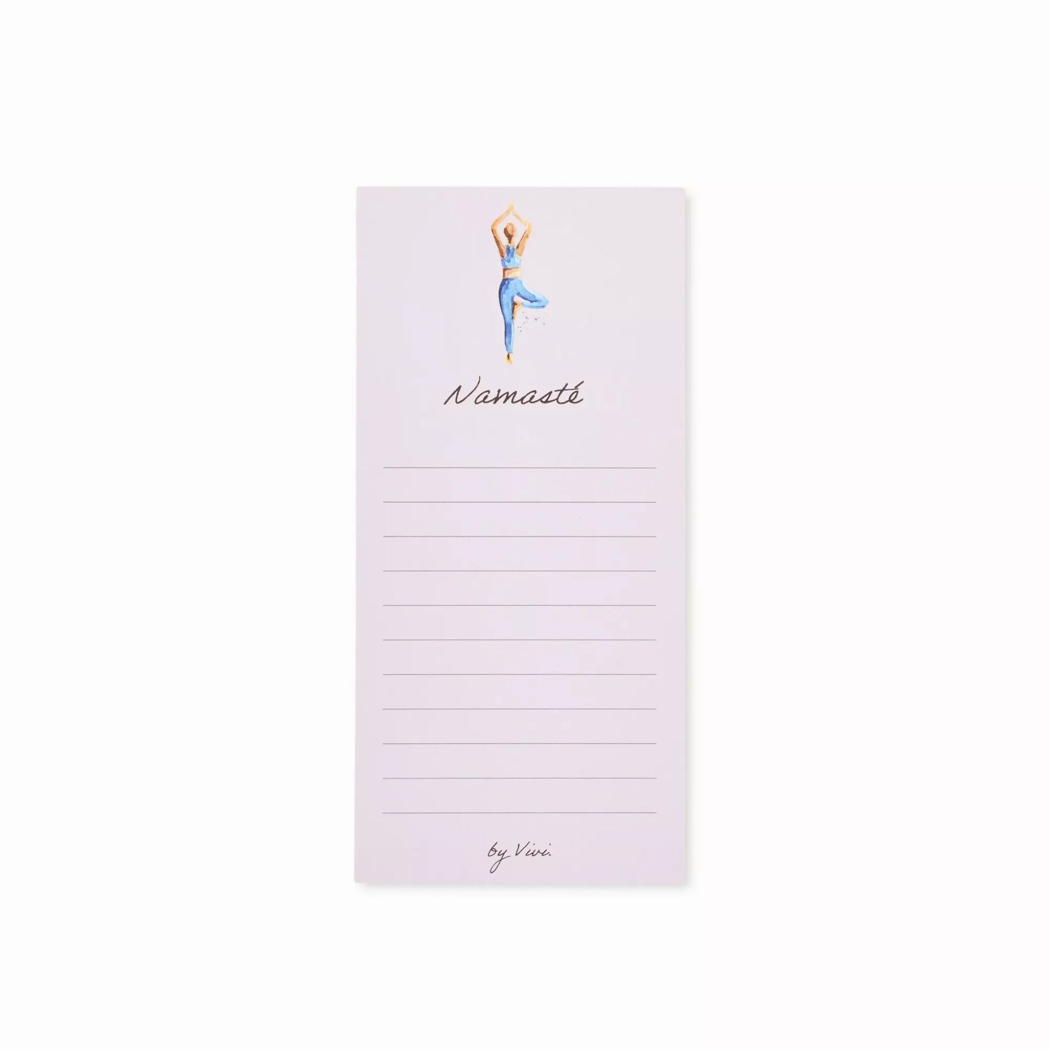 by Vivi Notizblock 10x21 cm Namaste