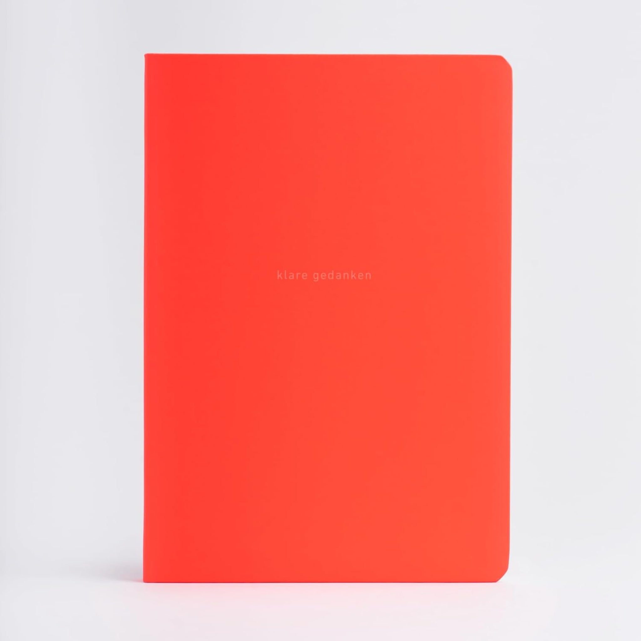 KLARHEIT Notizbuch "Blanko" B5 Neonorange