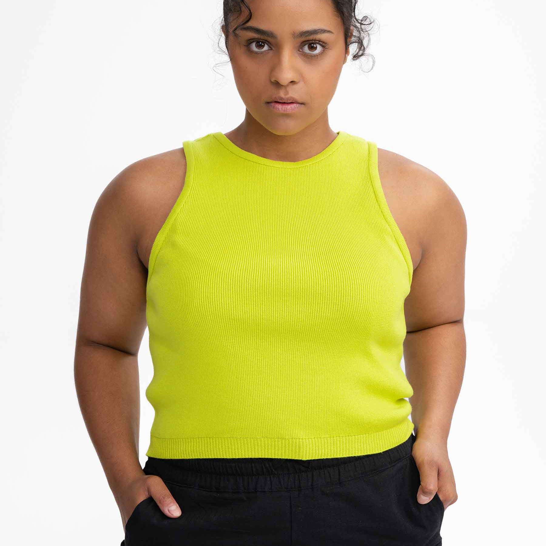 MELA Damen Strick Top "NIKARA"