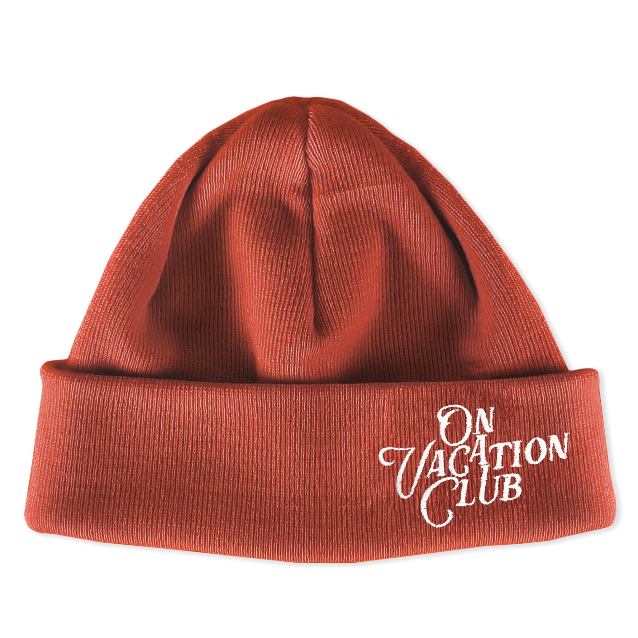 On Vacation Merino Beanie "Calligraphy"