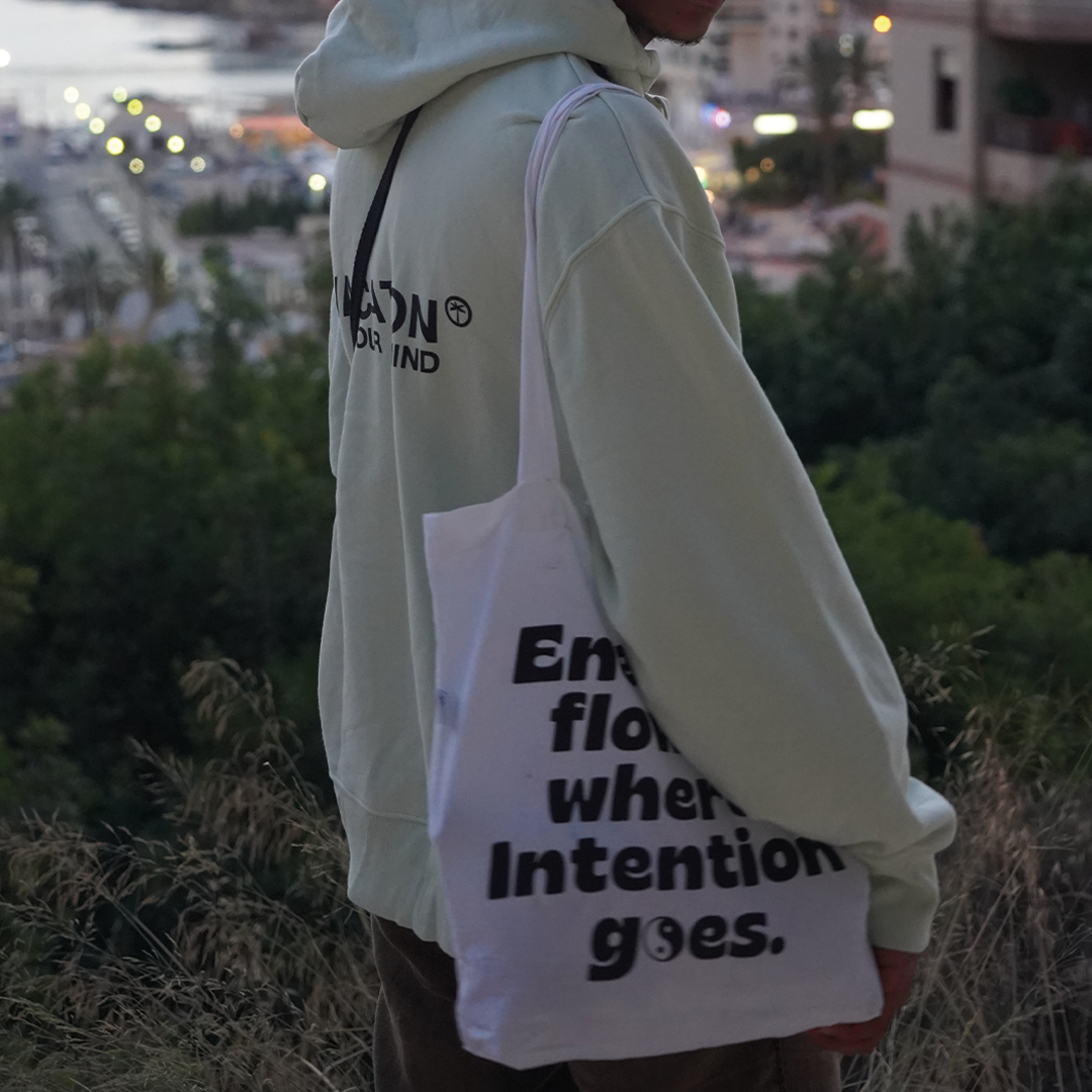 On Vacation "Energy Flow" Shopping Bag