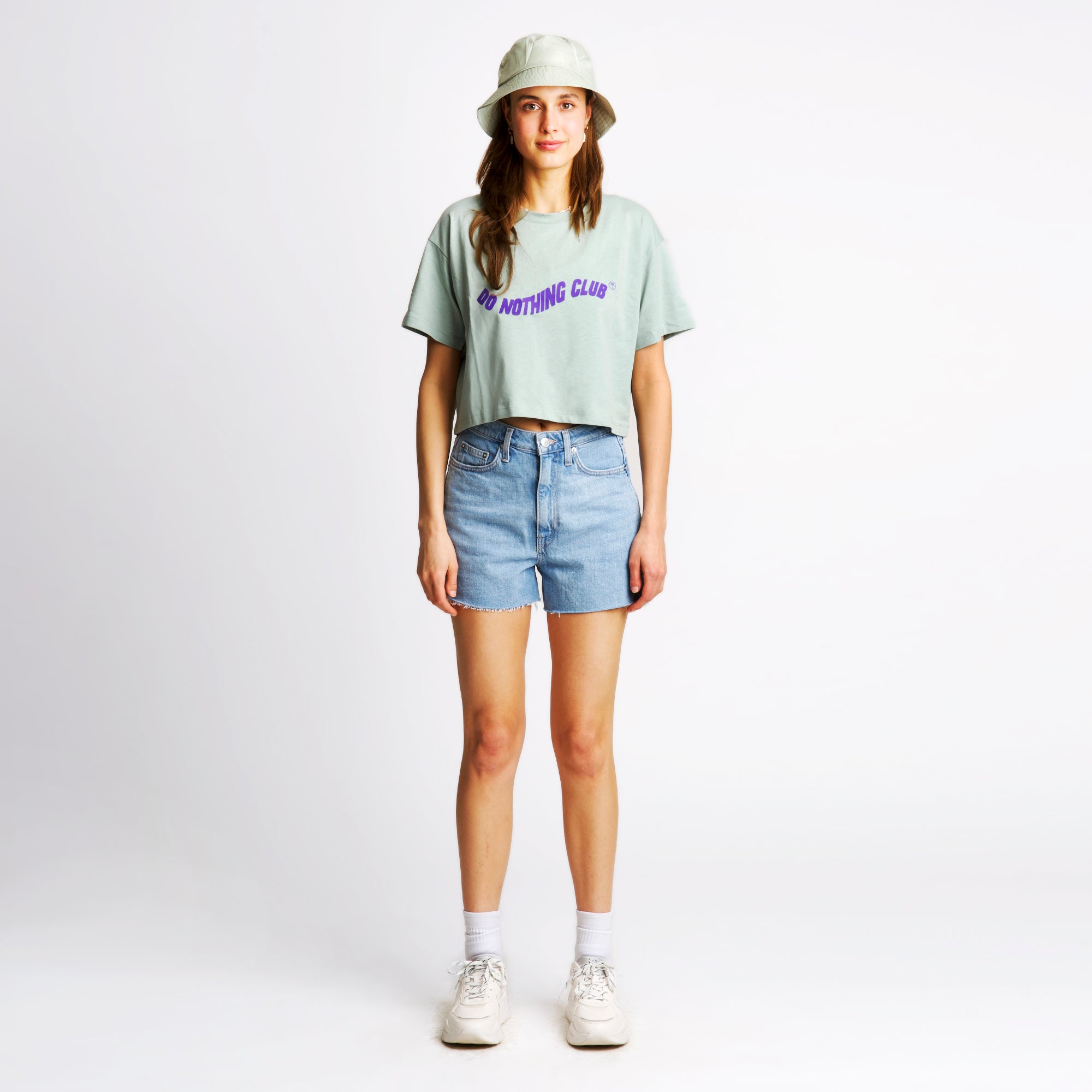 On Vacation Ladies Cropped Top "Swung"